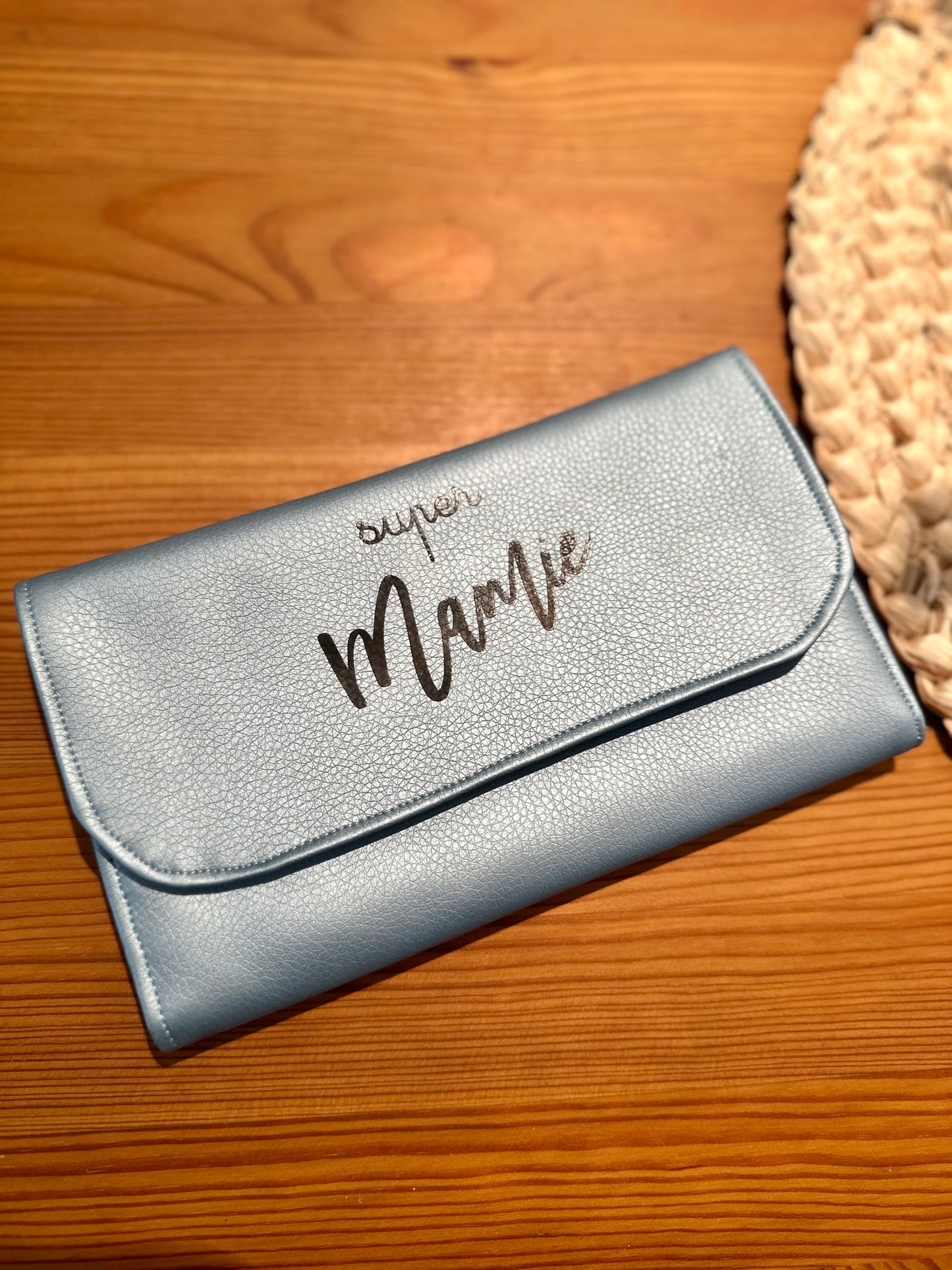 Portefeuille en simili cuir (en stock)