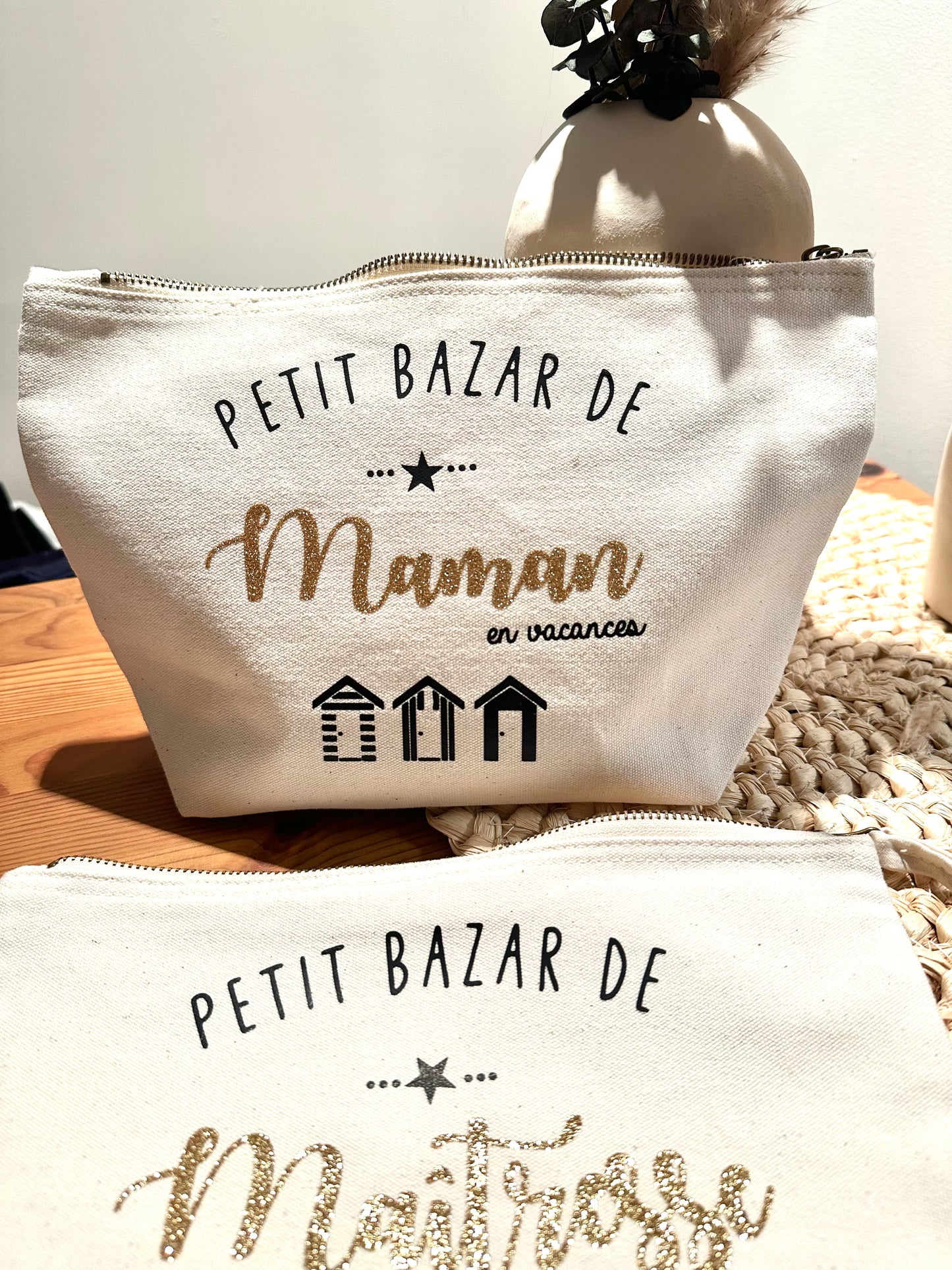 Pochette "Petit bazar de maman/maitresse en vacances " (en stock)