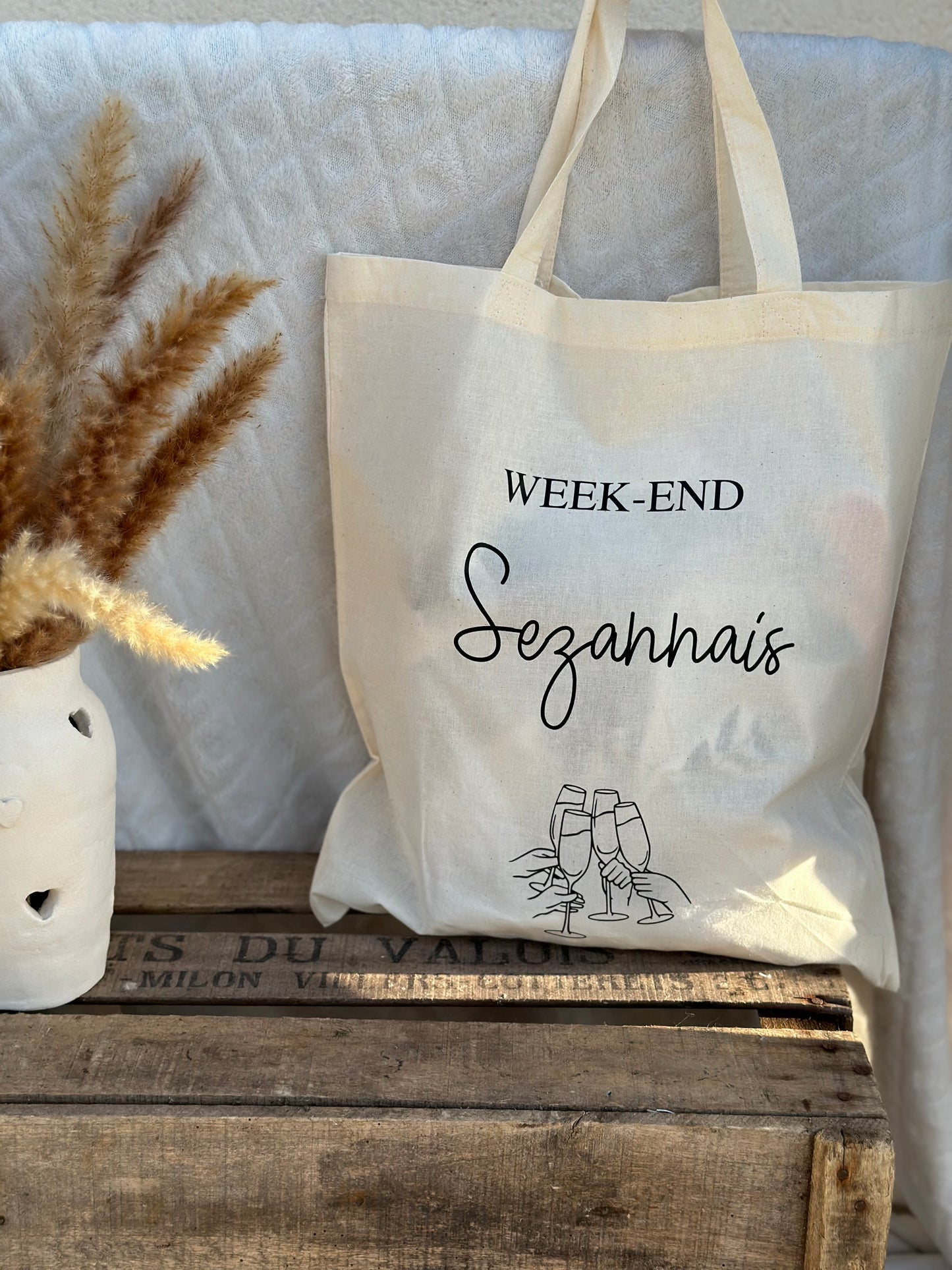 Tote bag "week end Sézannais "