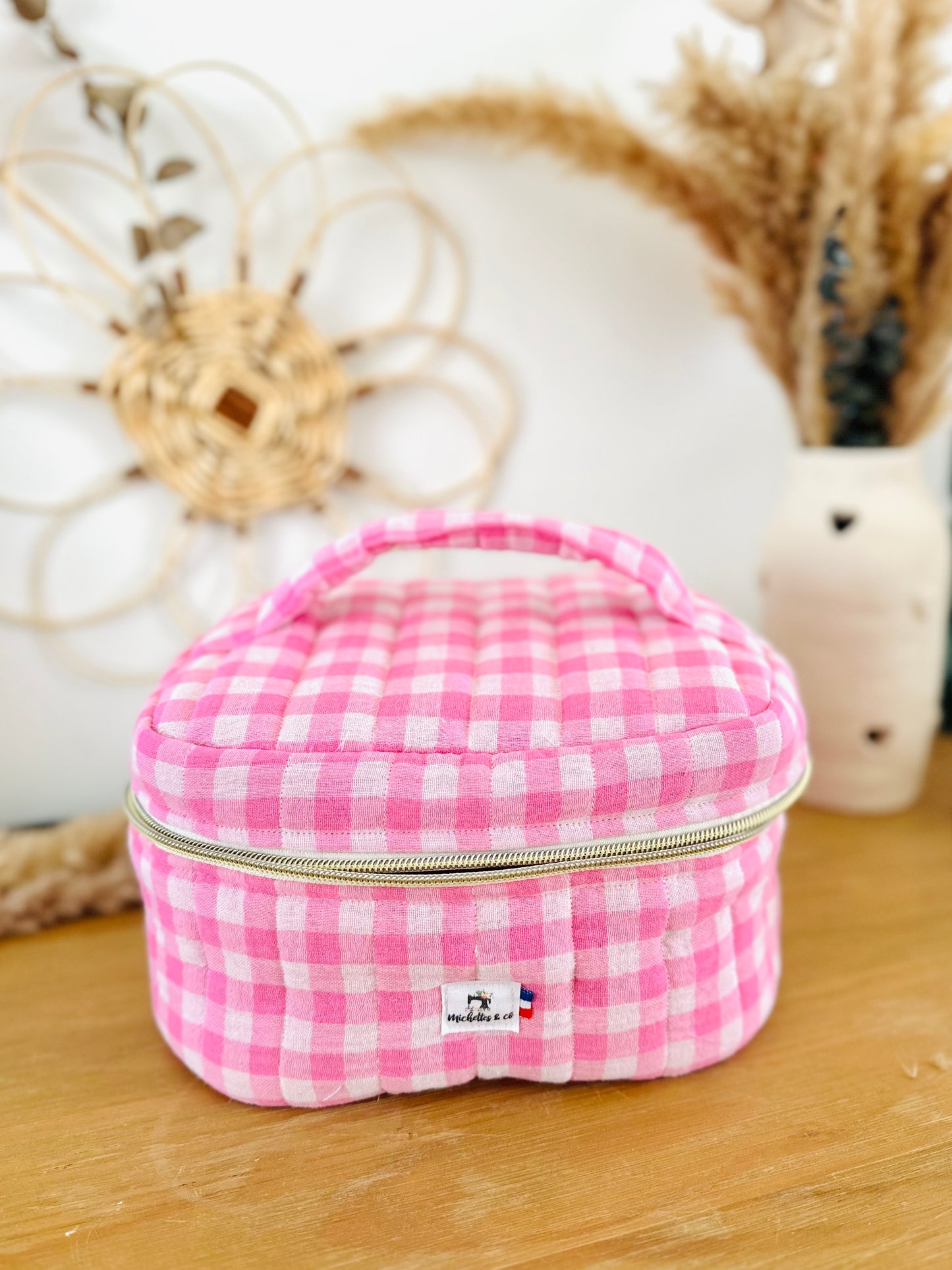 Vanity vichy , molletonnée (sur commande)