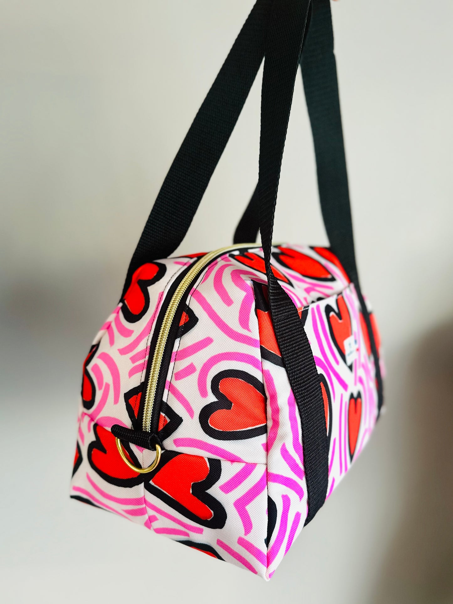 Lunch Bag isotherme - Coeur amoureux (sur commande)