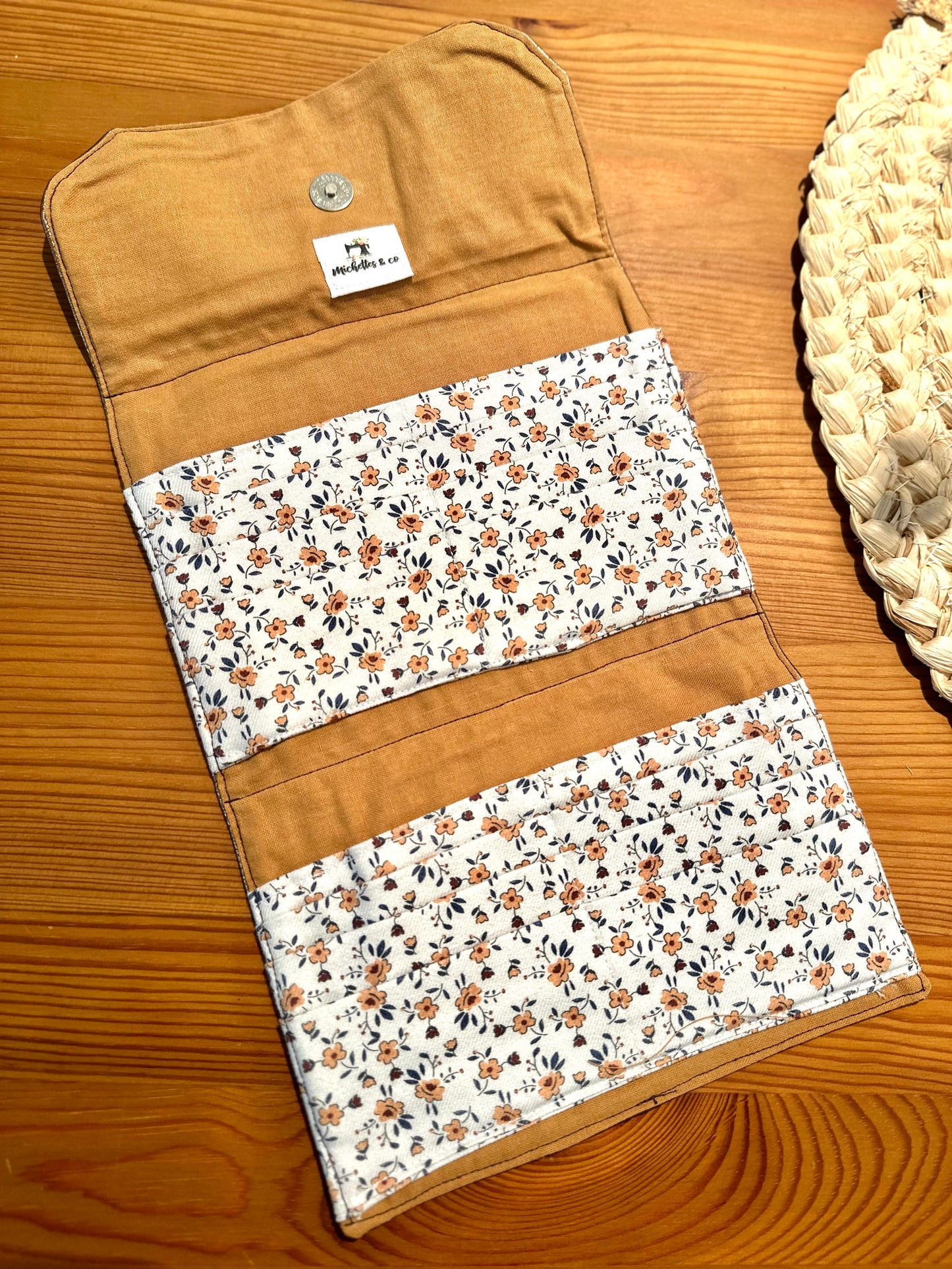 Portefeuille en simili cuir (en stock)