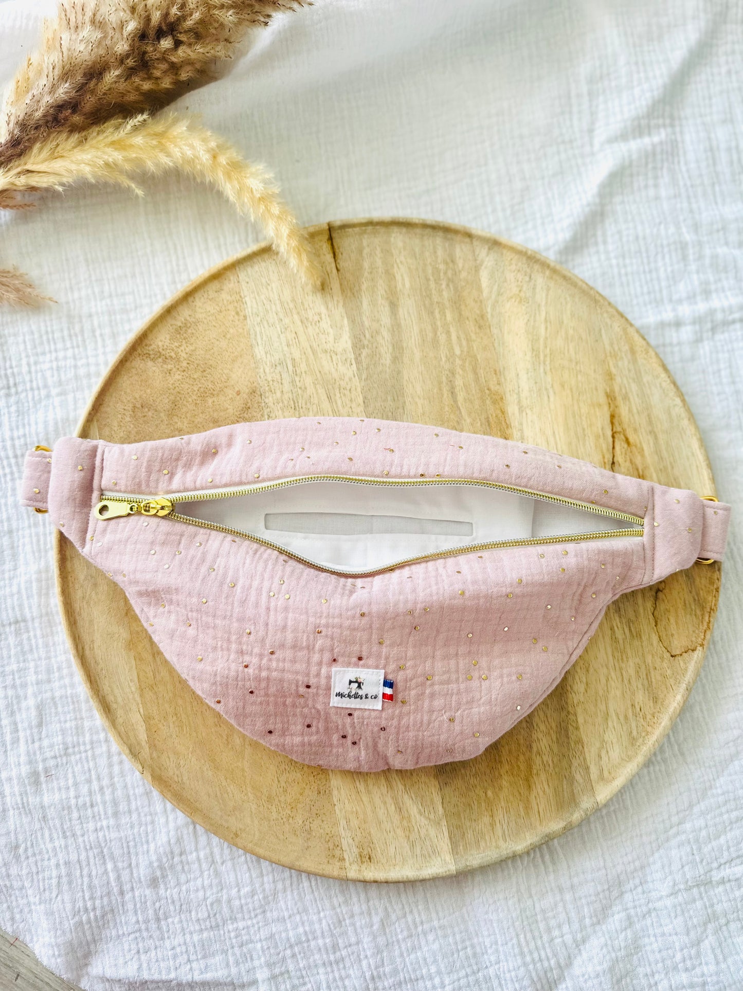Les Bananes Gaze de coton (sur commande)