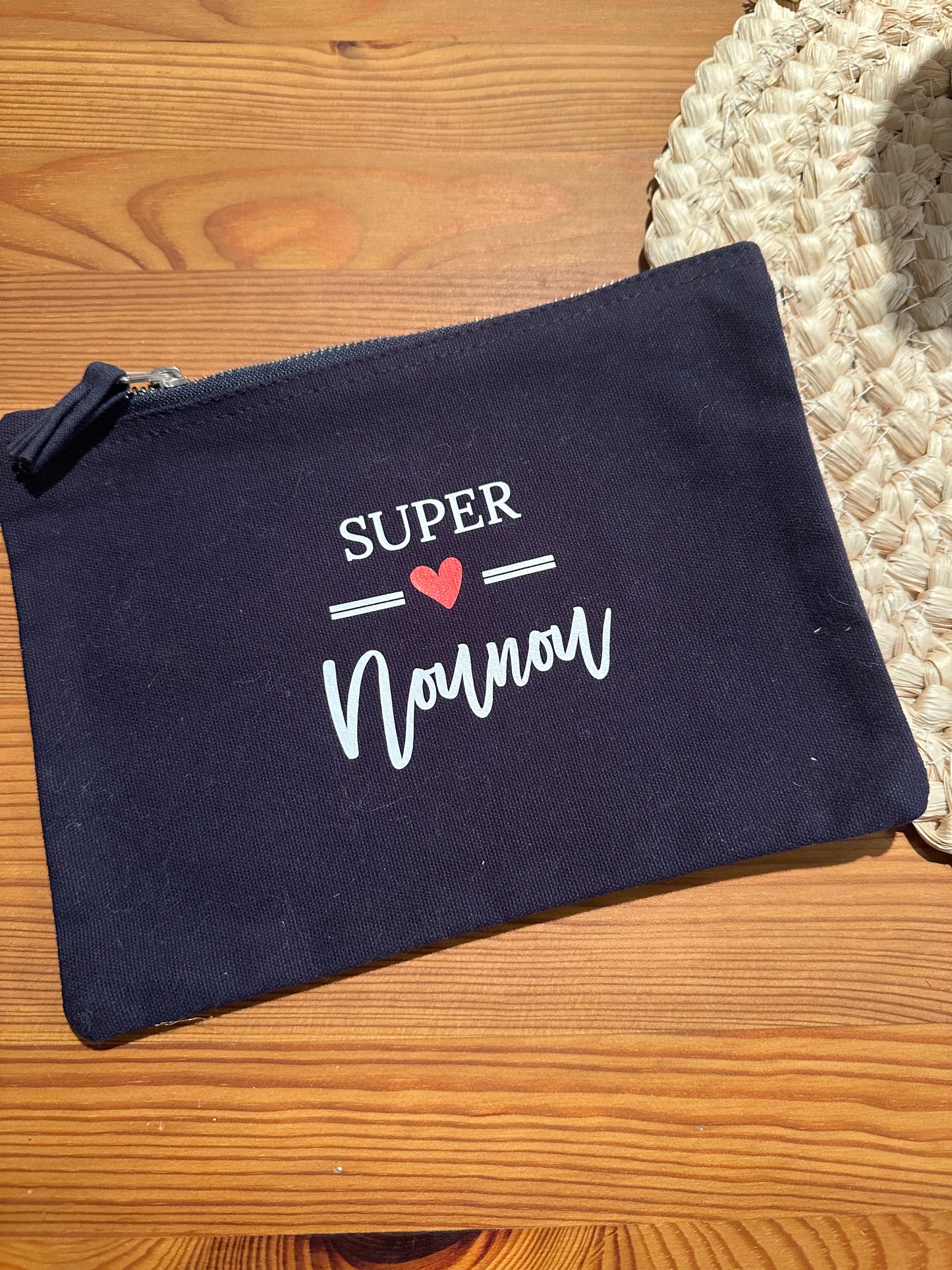 Mini pochette " Super Nounou"