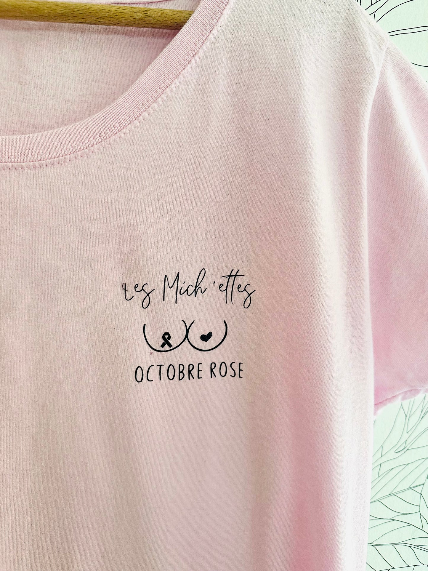 T-shirt ou Sweat « les mich’ ettes » Octobre rose - PRE COMMANDE