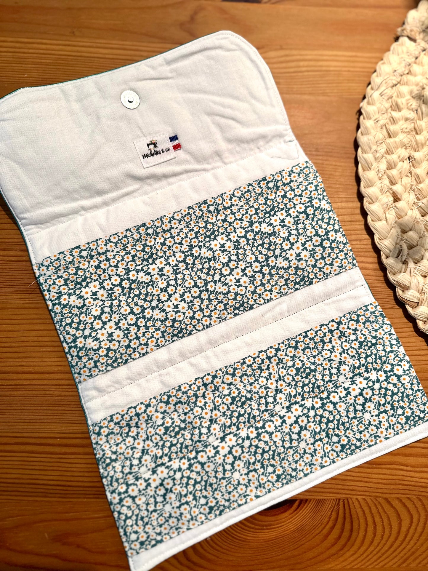 Portefeuille en simili cuir (en stock)