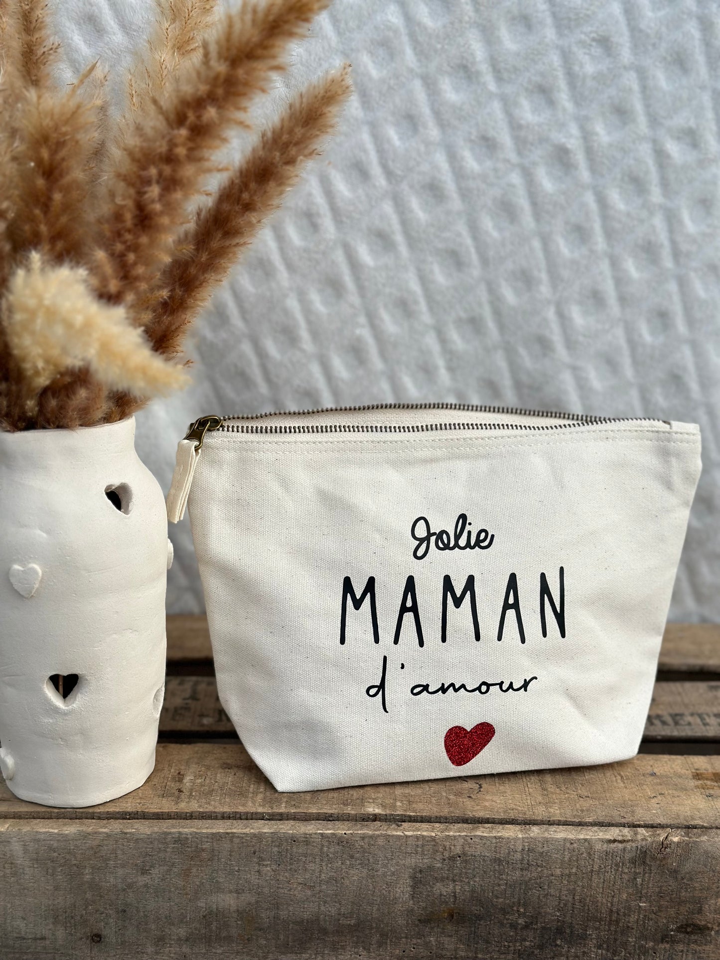 Pochette personnalisée "Jolie maman d'amour"