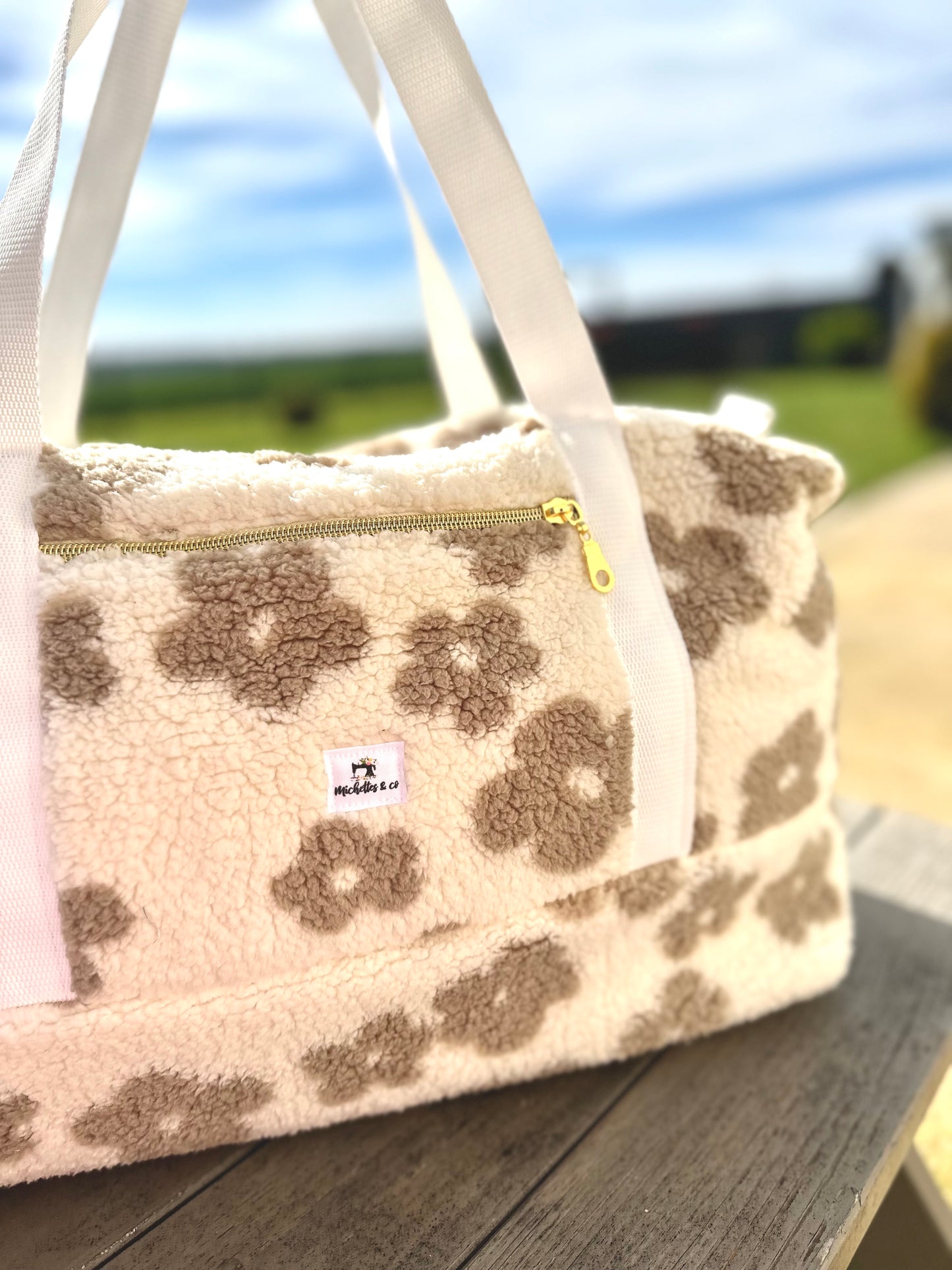Sac Flower - sac weekend/voyages (sur commande)
