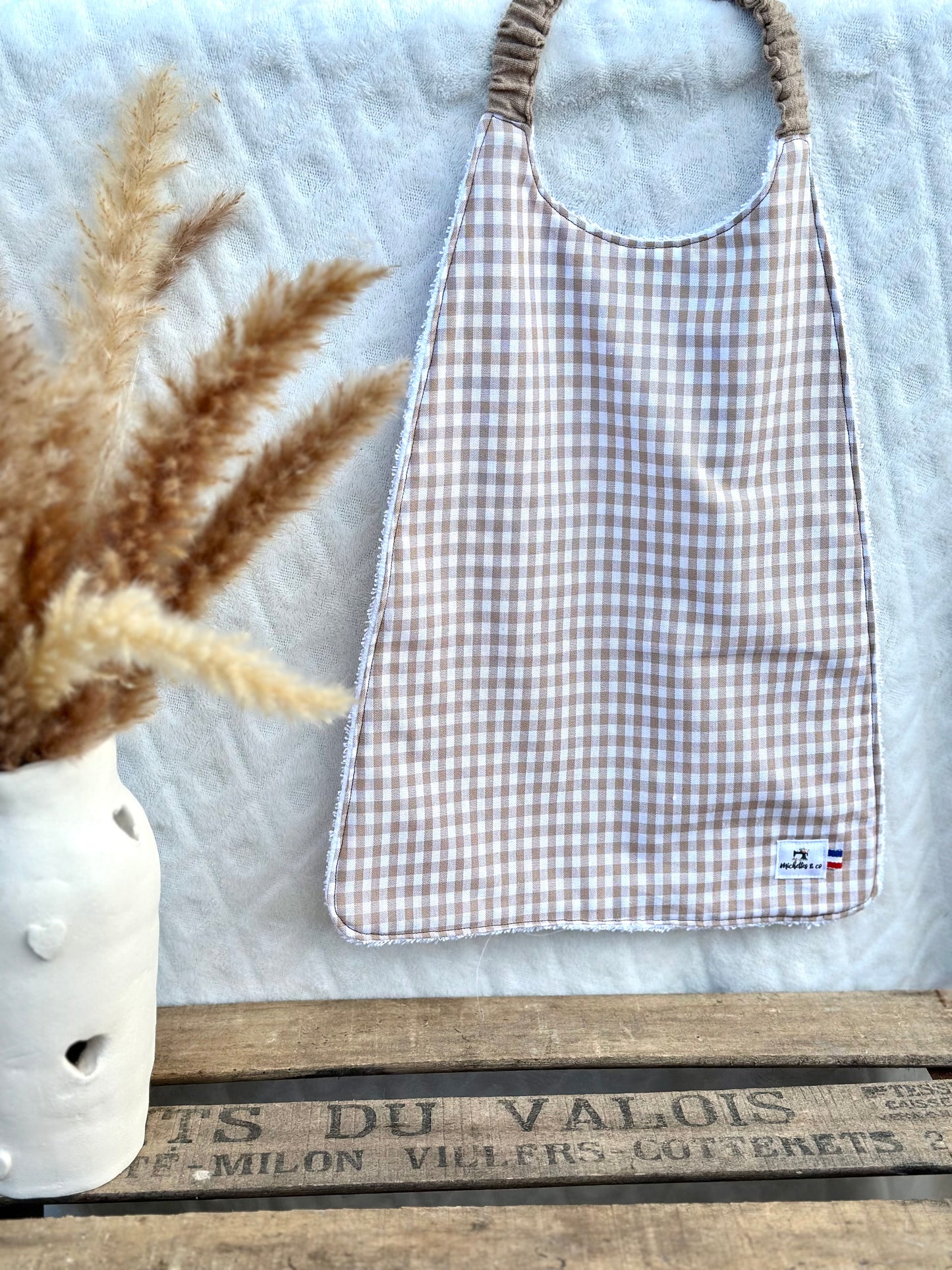 Bavoir enfant enduit (en stock)