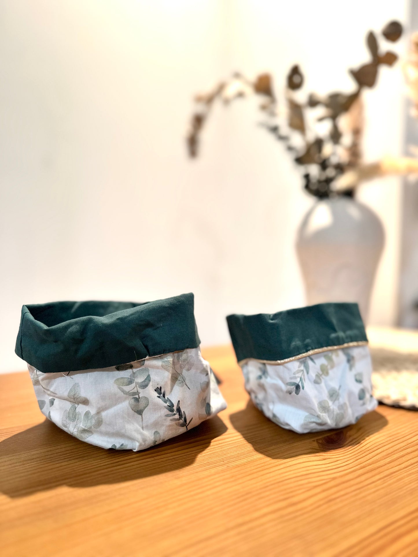Lot de 2 paniers + savon au lait de jument