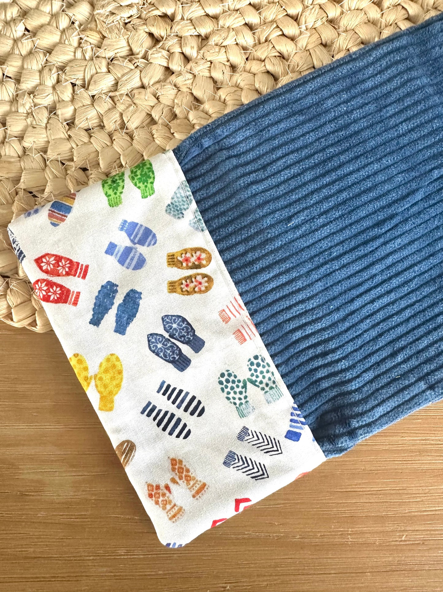 Pochette à médailles Ski - je personnalise mon tissu