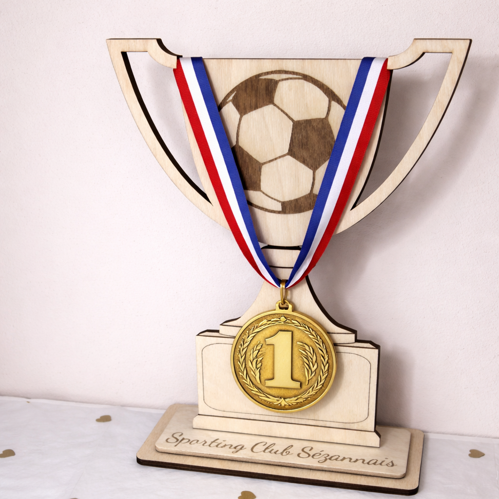 Support médaille personnalisée (SUR COMMANDE)