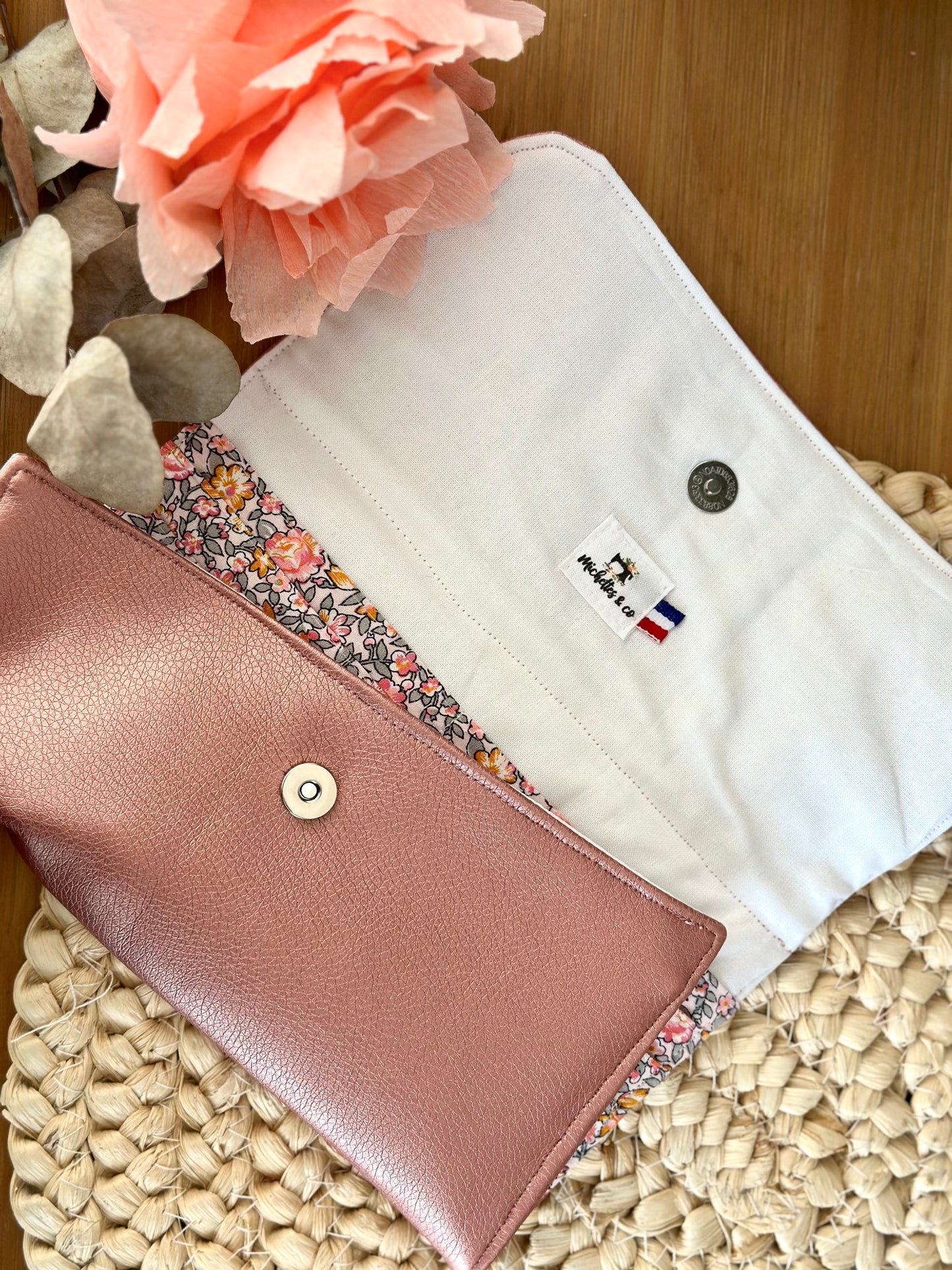 Portefeuille en simili cuir