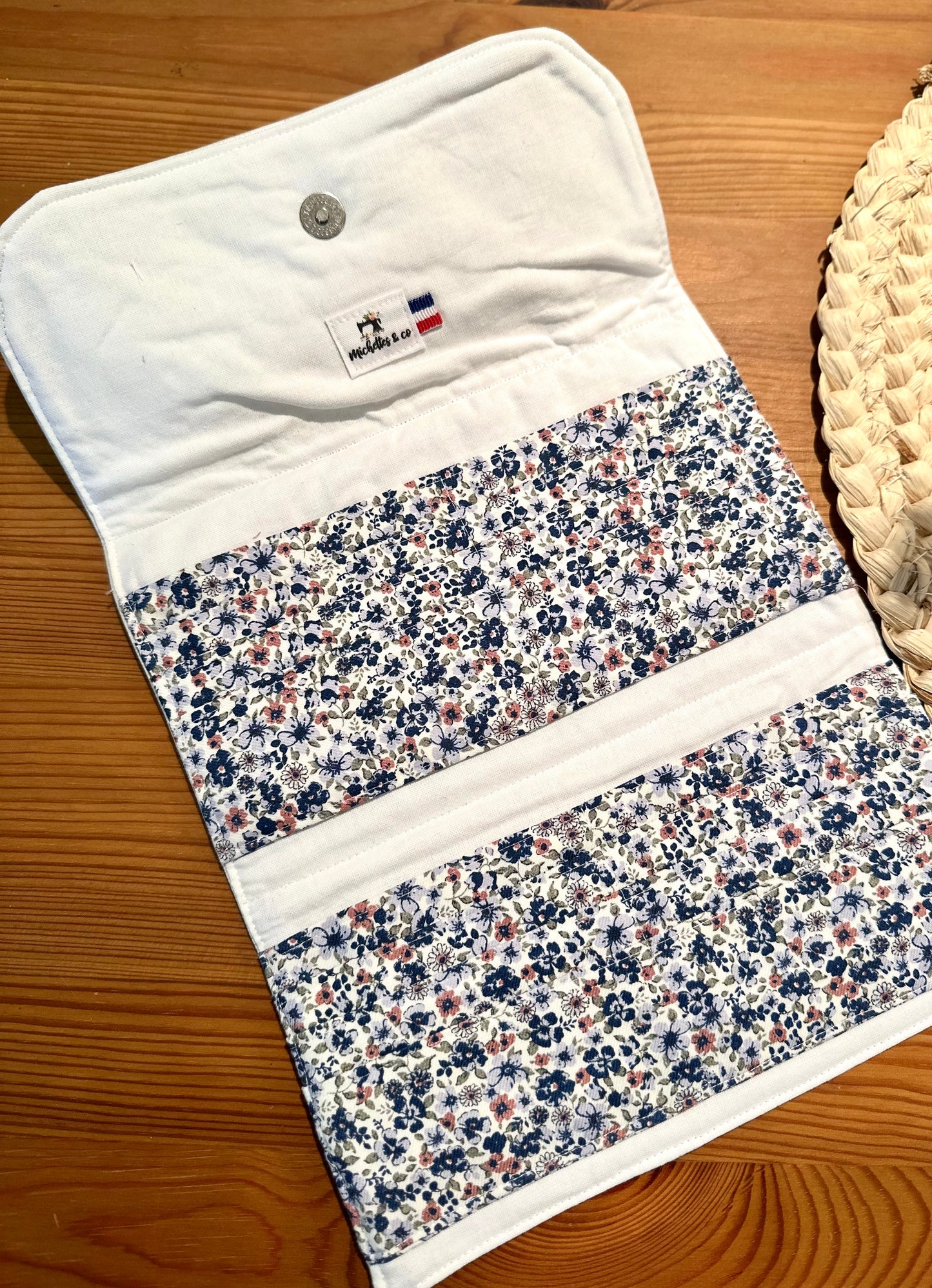 Portefeuille en simili cuir (en stock)