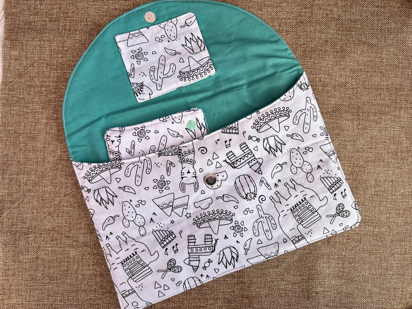 Pochette à ardoise « Lama »