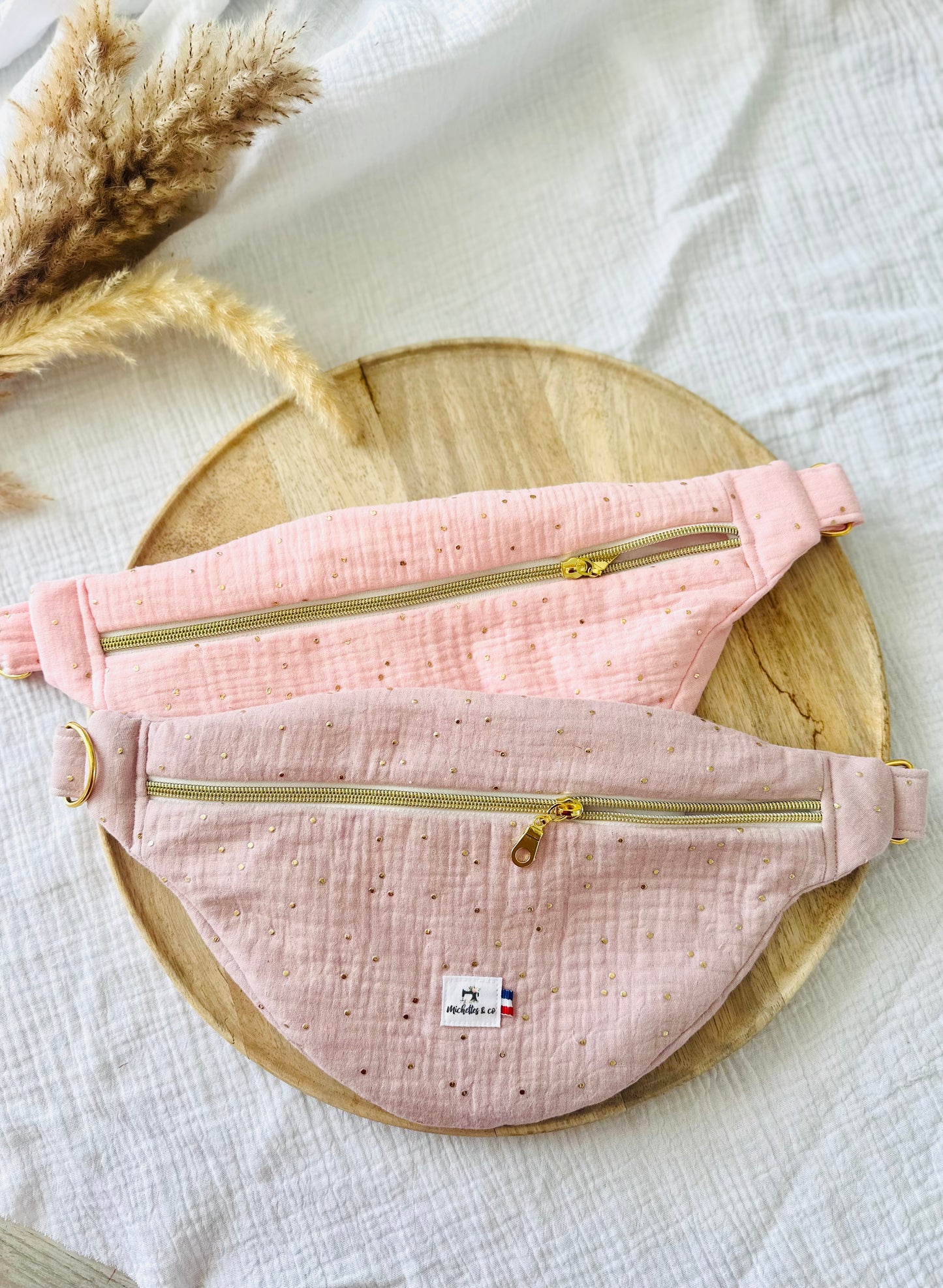 Les Bananes Gaze de coton (sur commande)