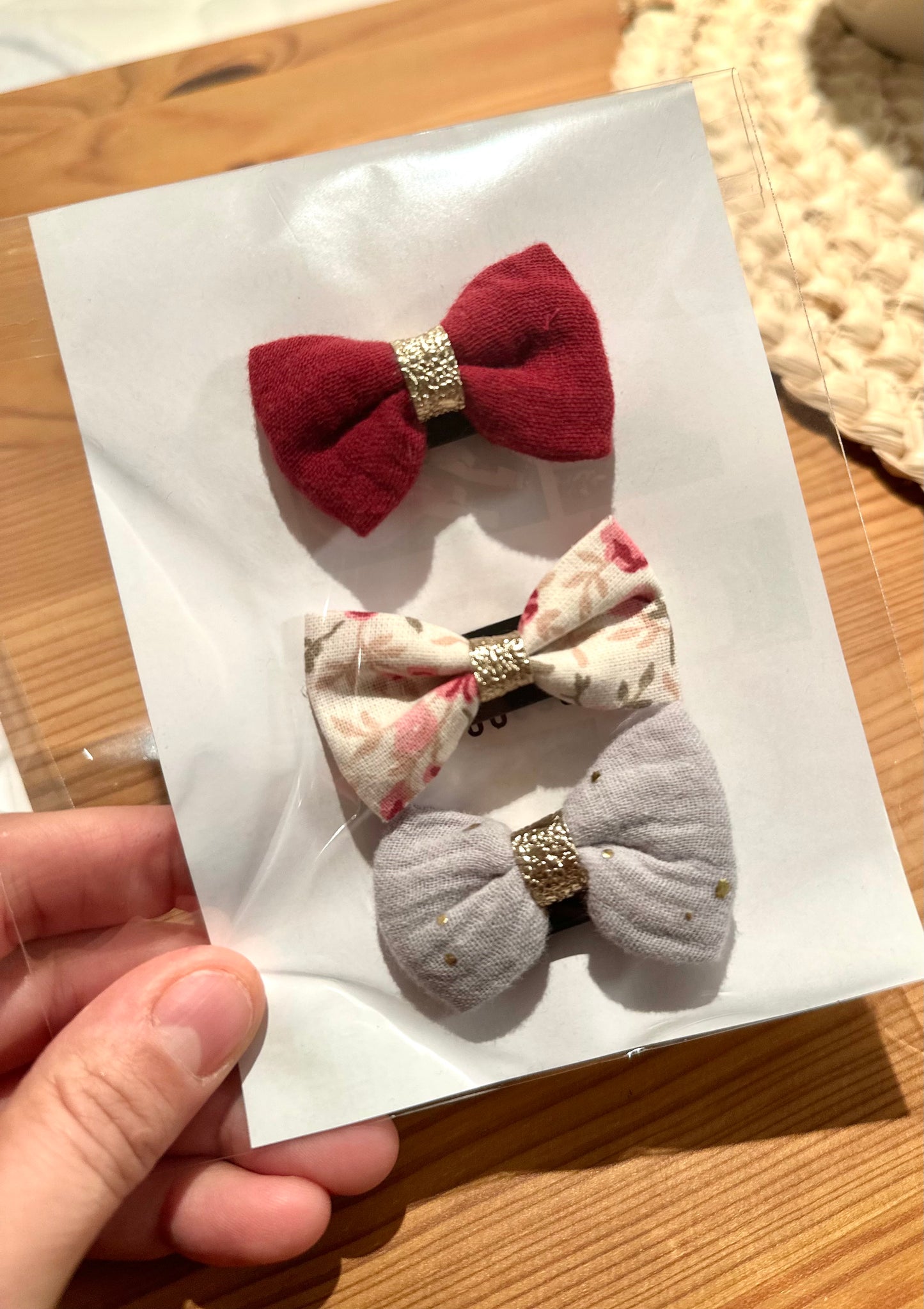 Lot de 3 Barrettes antiglisse (en stock)