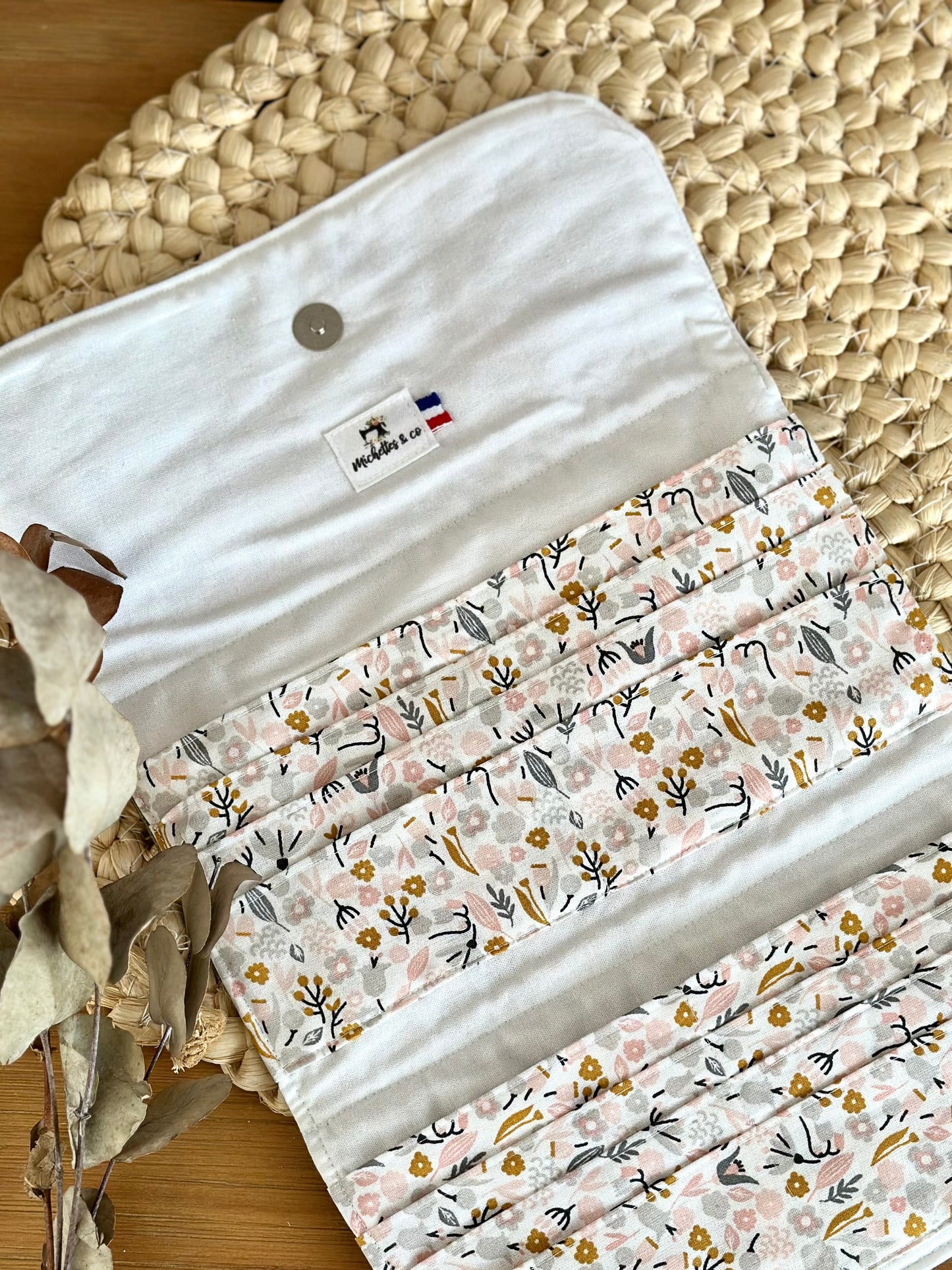 Portefeuille en simili cuir