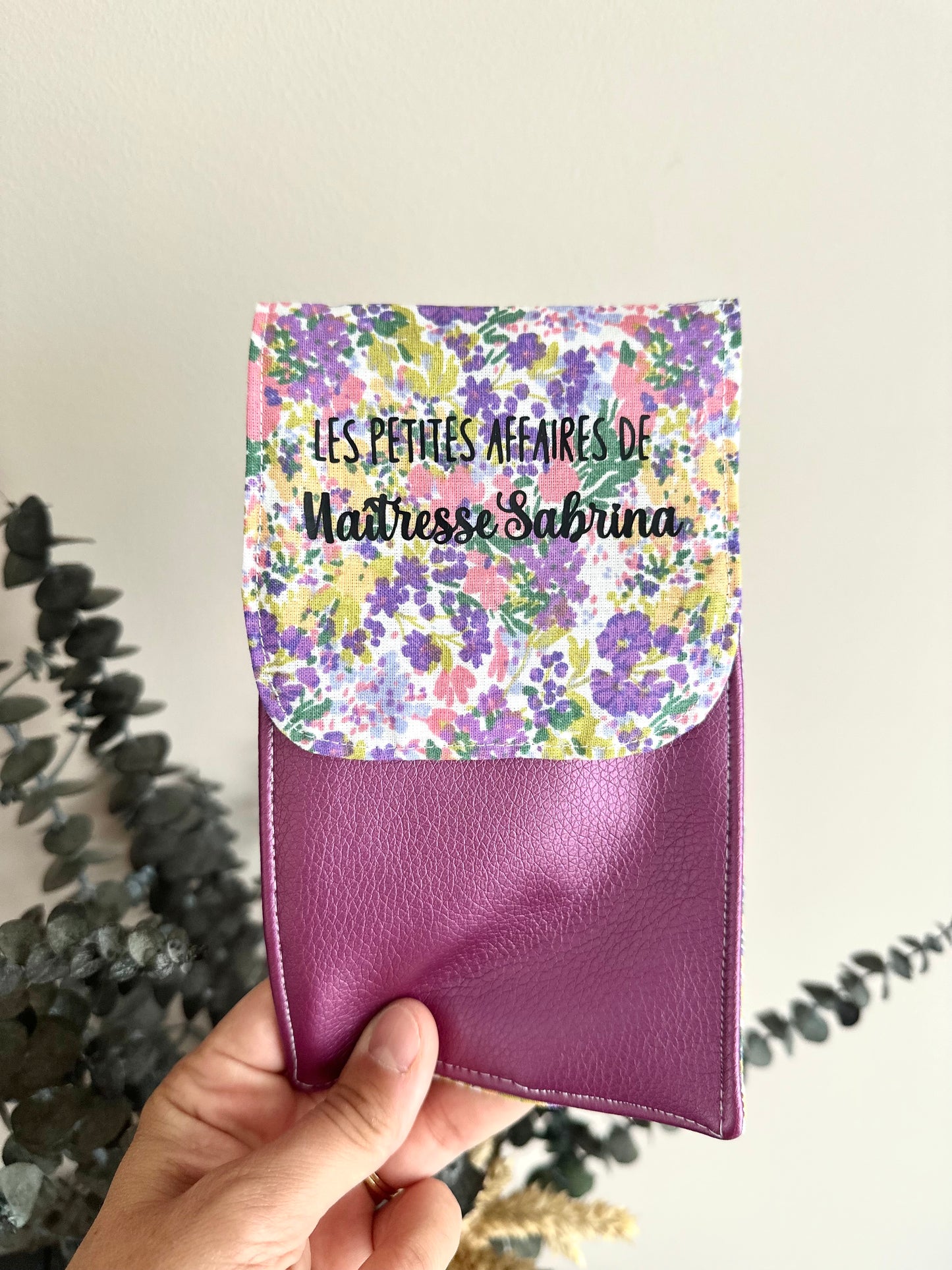 Pochette à stylos : idéal pour les aides soignantes, infirmières, maîtresses, atsem...