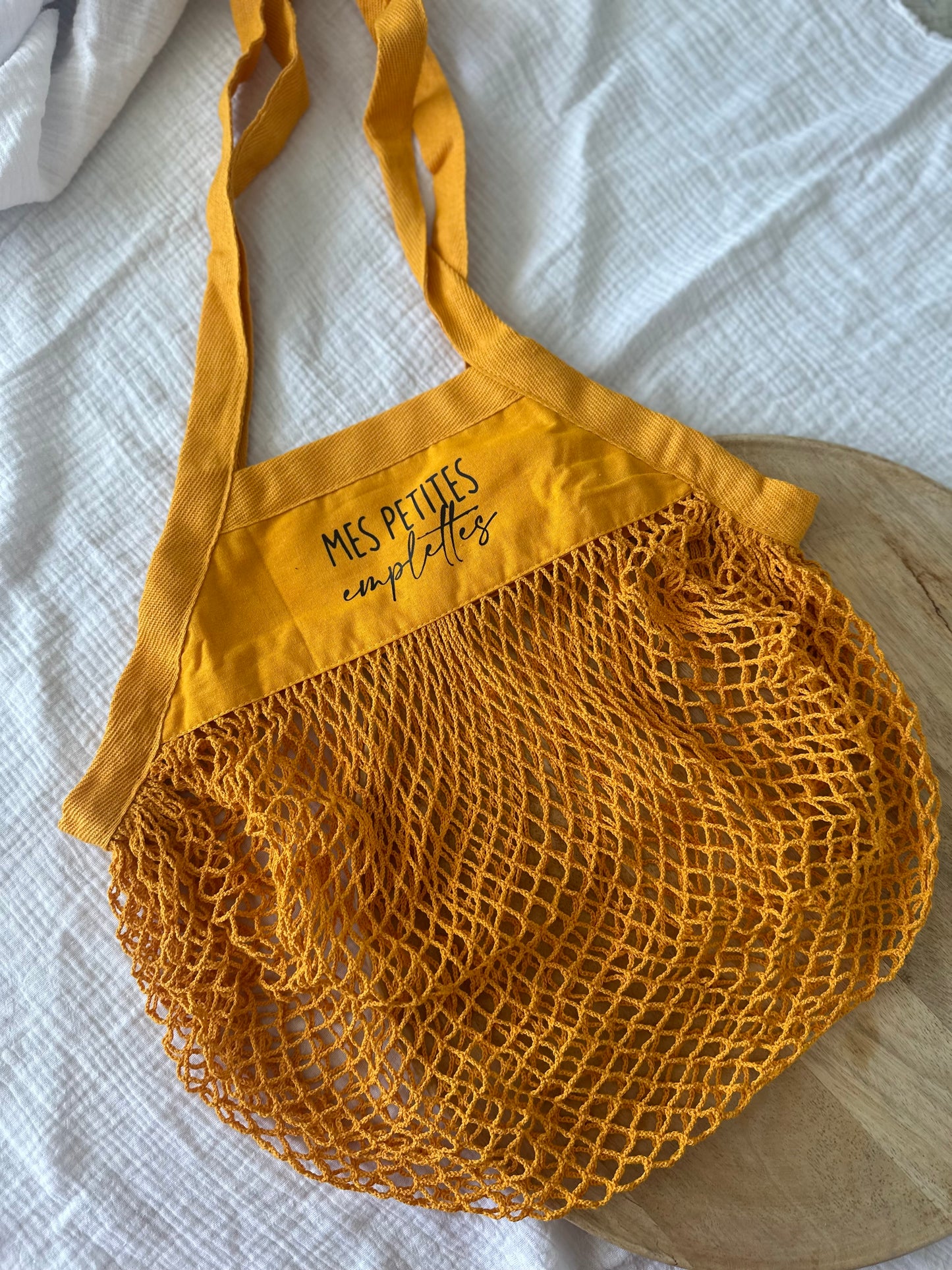 Sac de course en crochet - à personnaliser