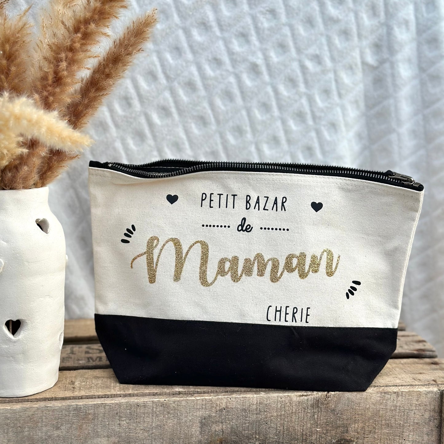 Pochette personnalisée "Petit bazar Maman Chérie / Adorée