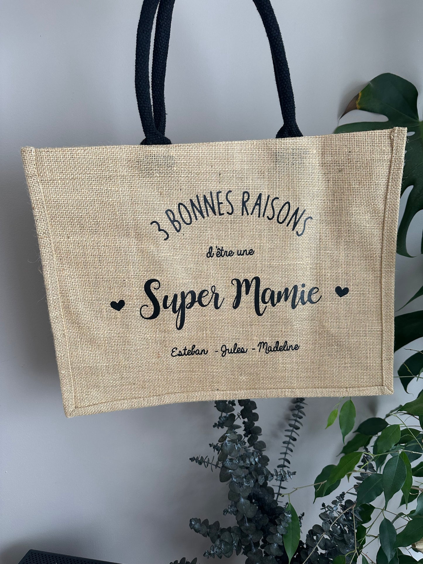 Cabas " …. Bonnes raisons d’être une super mamie "