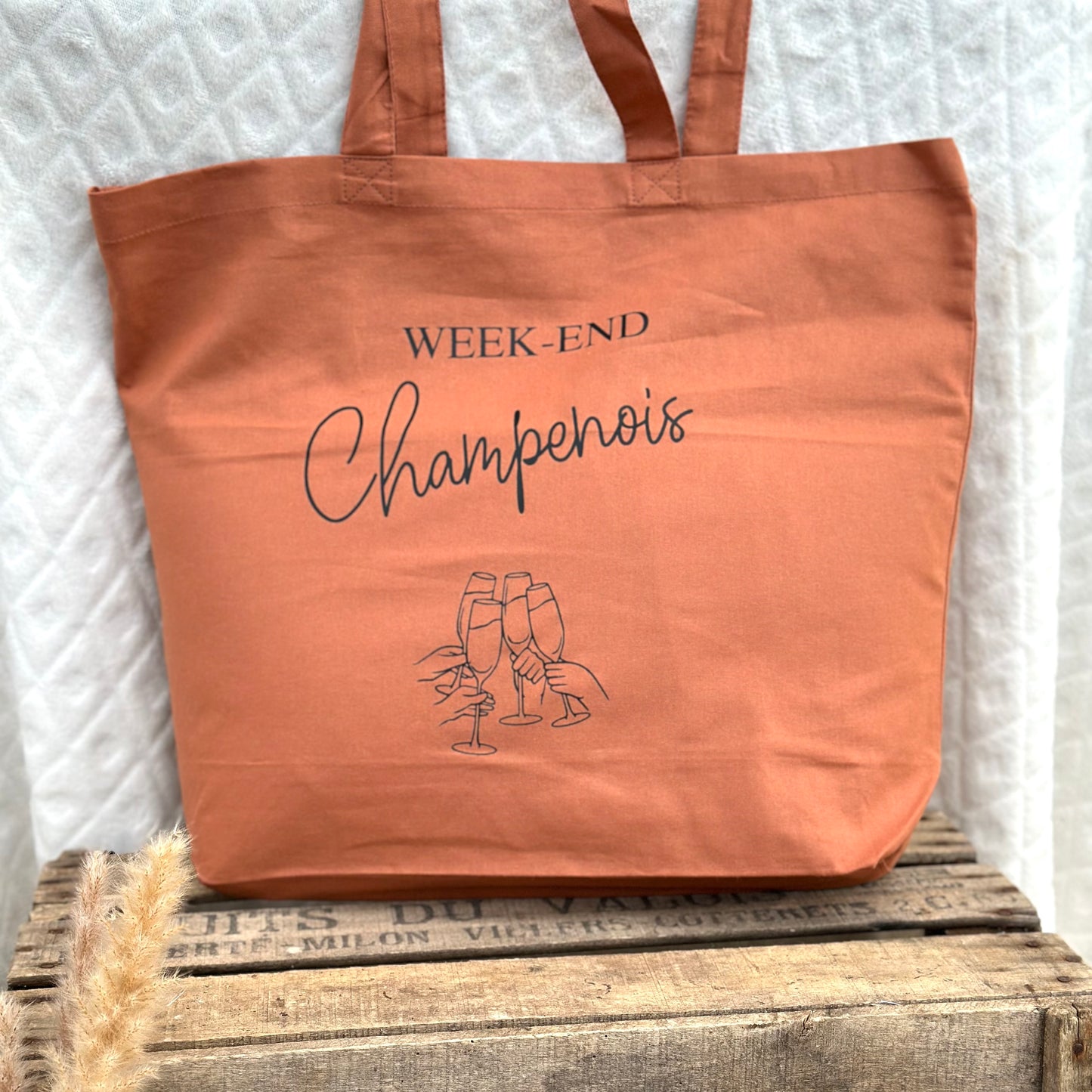 Maxi sac shopping "Week-end Champenois "