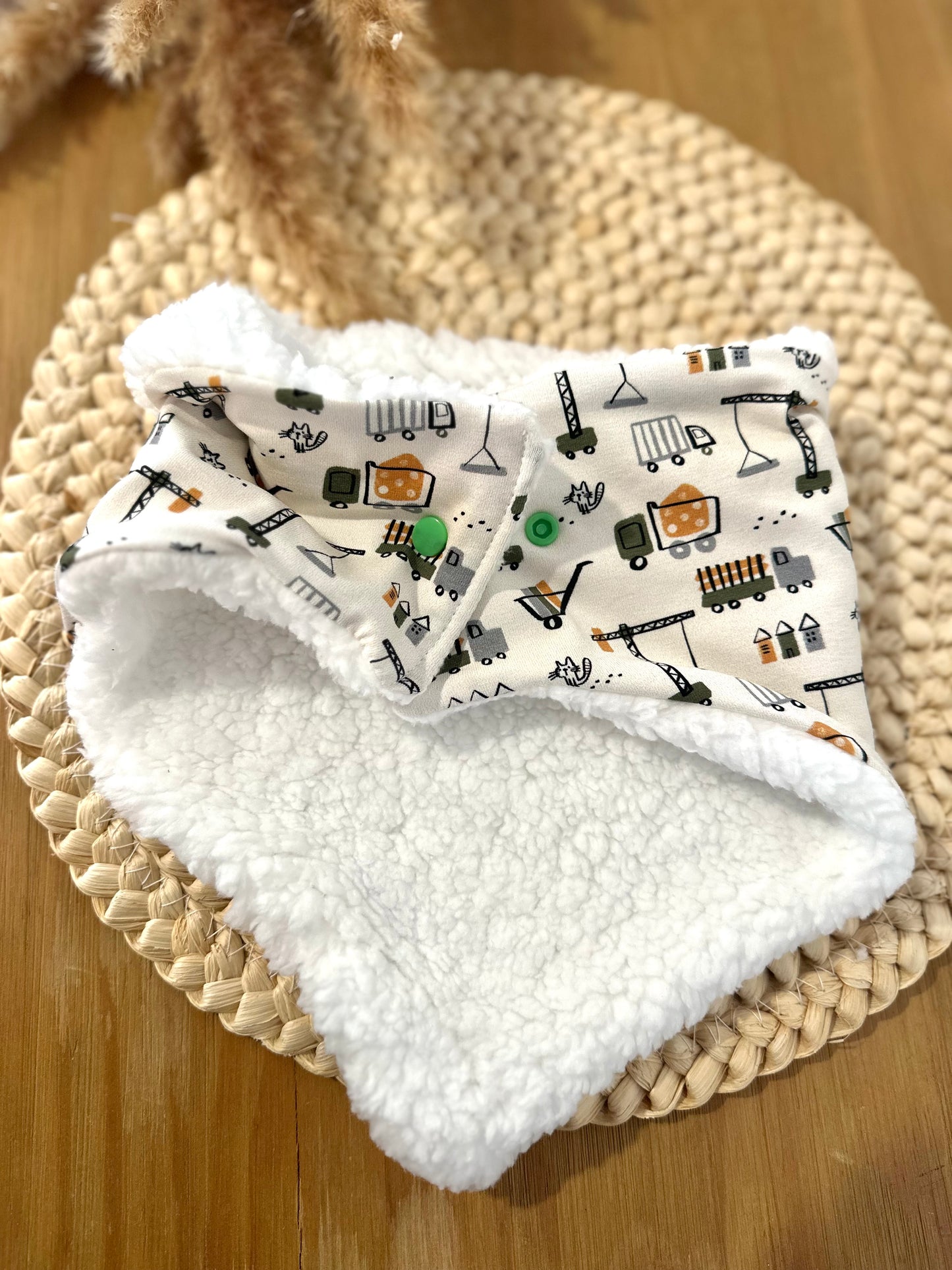 Snood / cache cou - bandana enfant - Thème travaux
