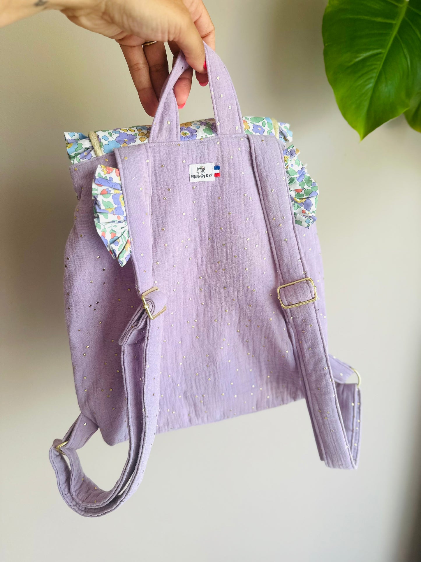 Sac Sophie - Gaze de coton et Liberty (uniquement sur commande)