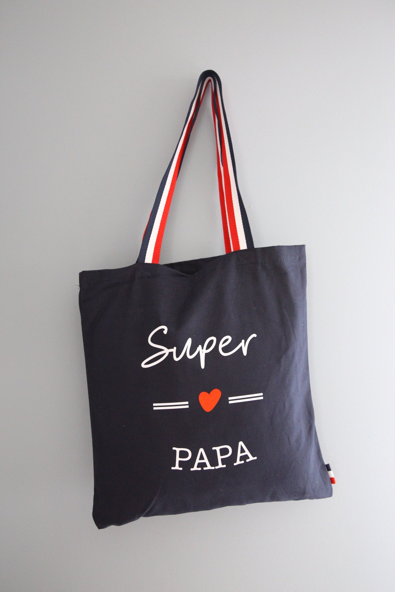 Tote bag à personnaliser Super papa / Super Maman ....