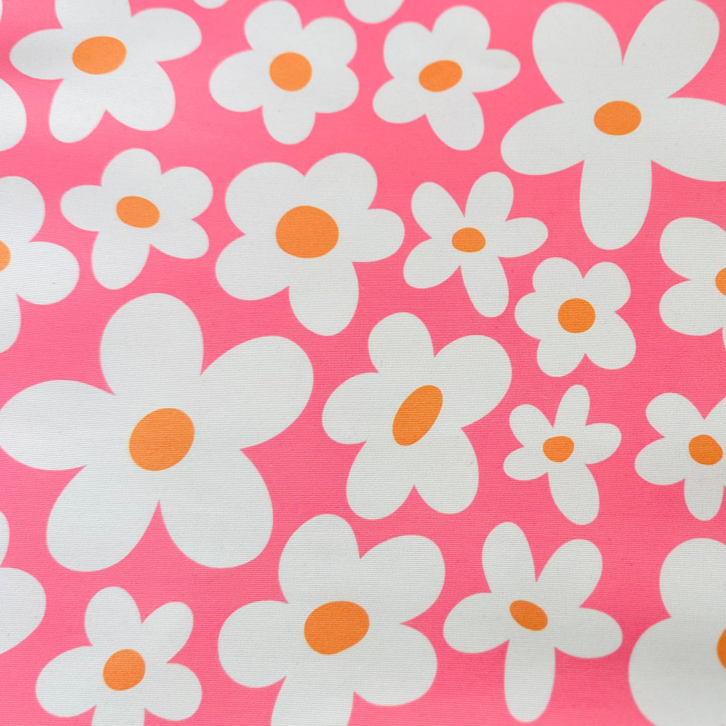 Lunch Bag isotherme - Marguerite rose (sur commande)