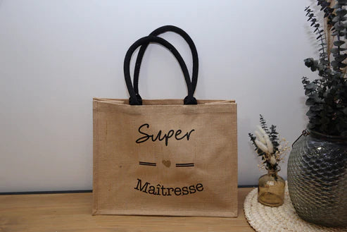 Cabas Super .... à personnaliser Maman / Mamie / tata / Maîtresse