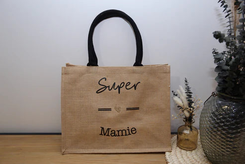Cabas Super .... à personnaliser Maman / Mamie / tata / Maîtresse