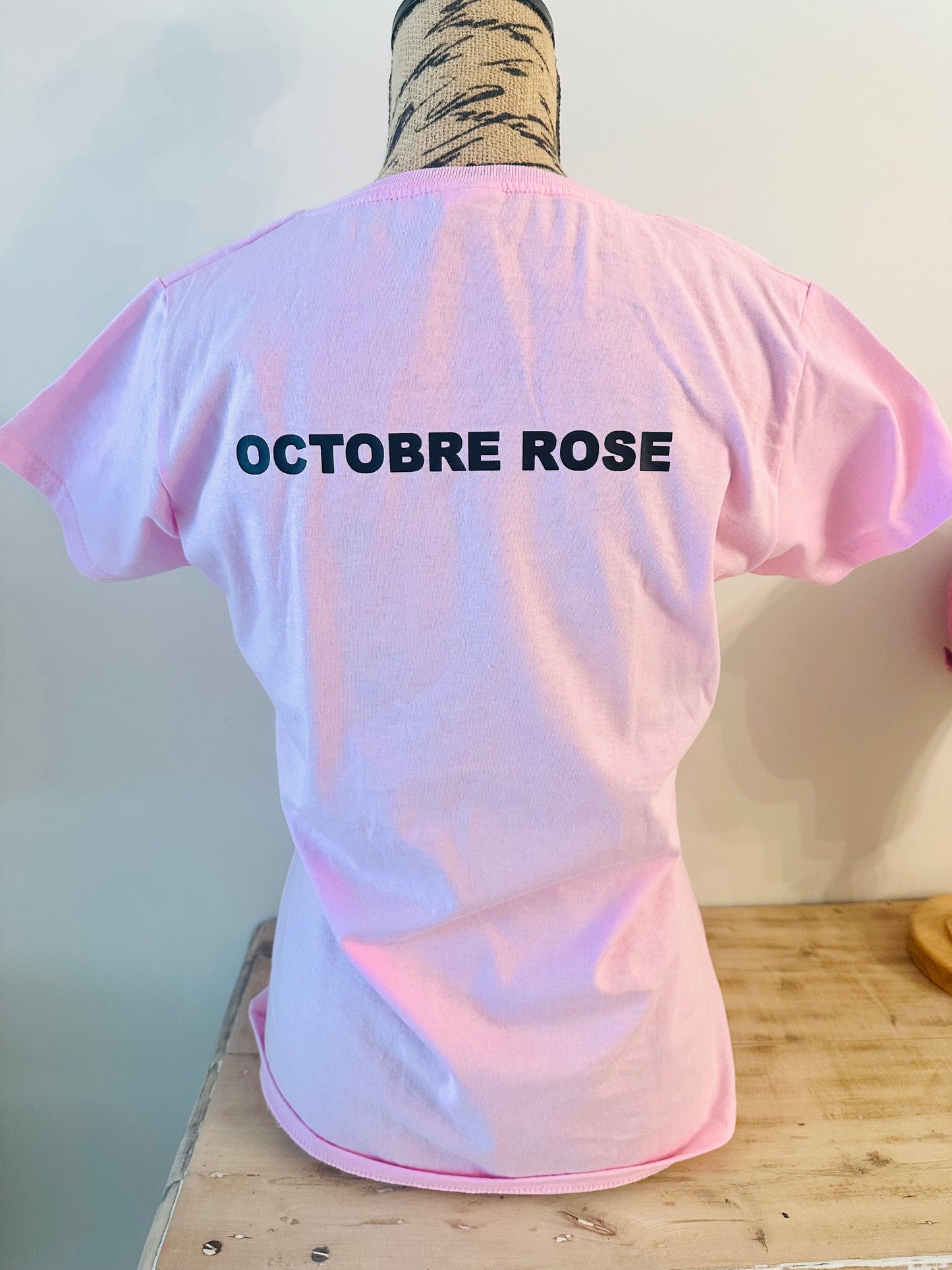T-shirt ou Sweat femme Octobre rose - PRE COMMANDE