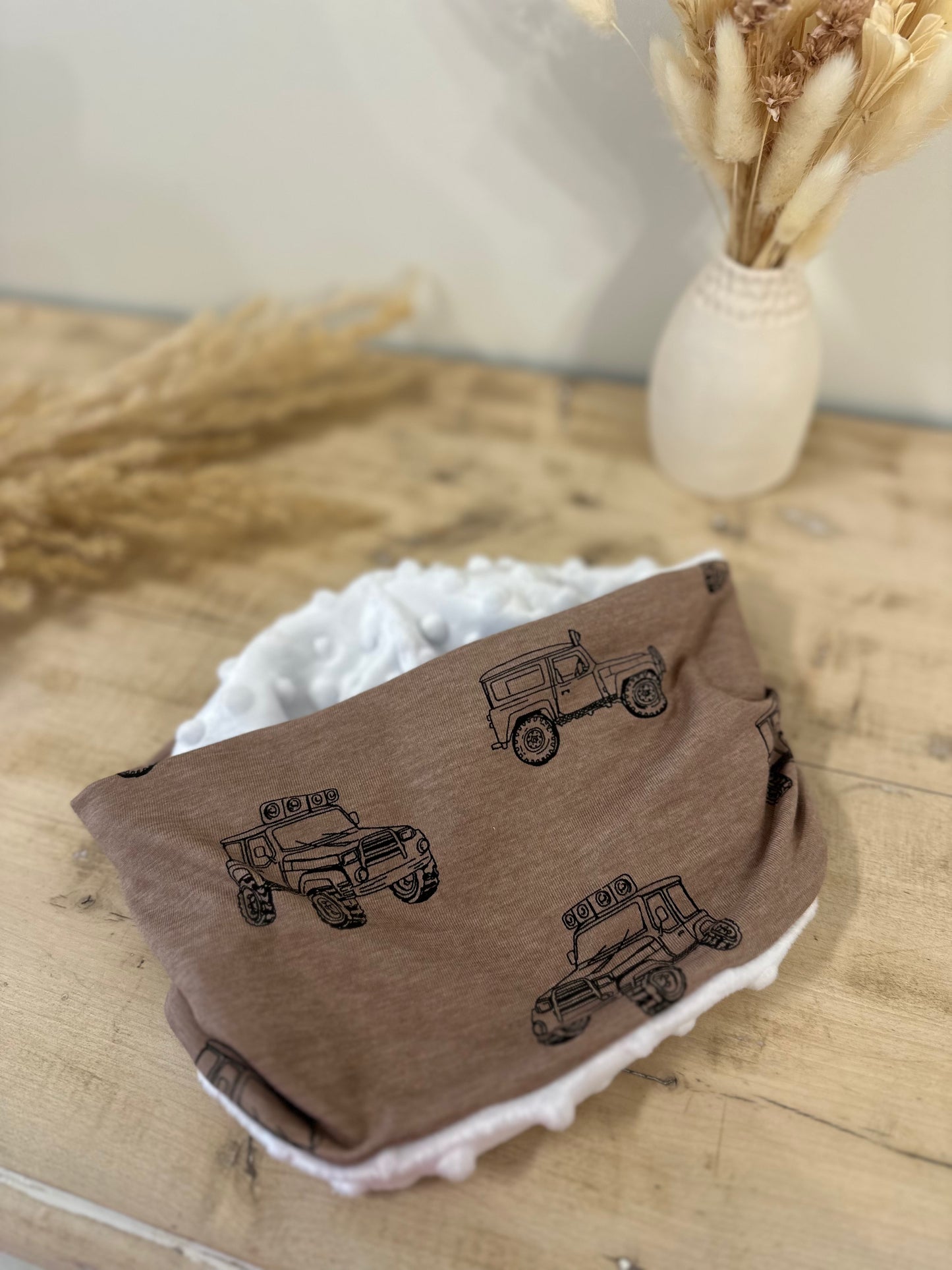 Snood / cache cou - bandana enfant - Thème jeep