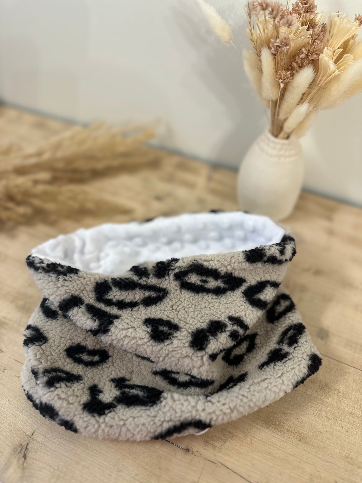 Snood / cache cou enfant "léopard "