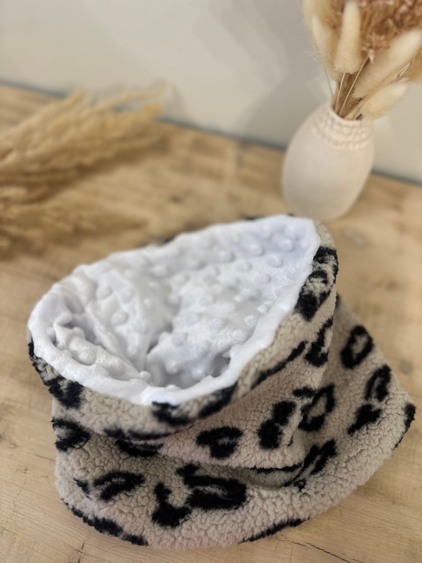 Snood / cache cou enfant "léopard "