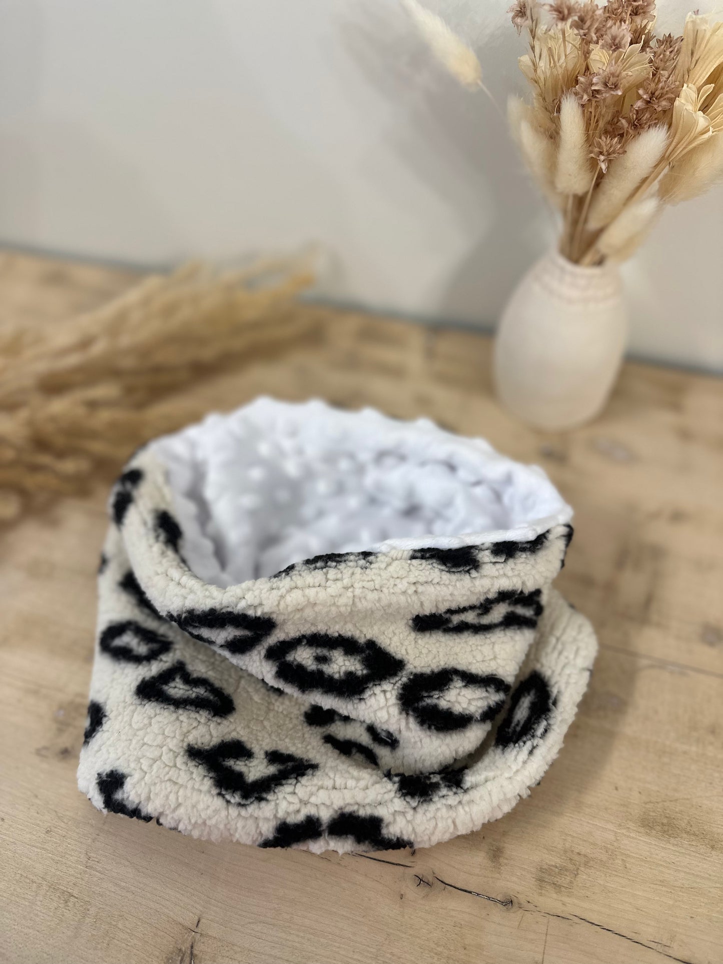 Snood / cache cou enfant "léopard "
