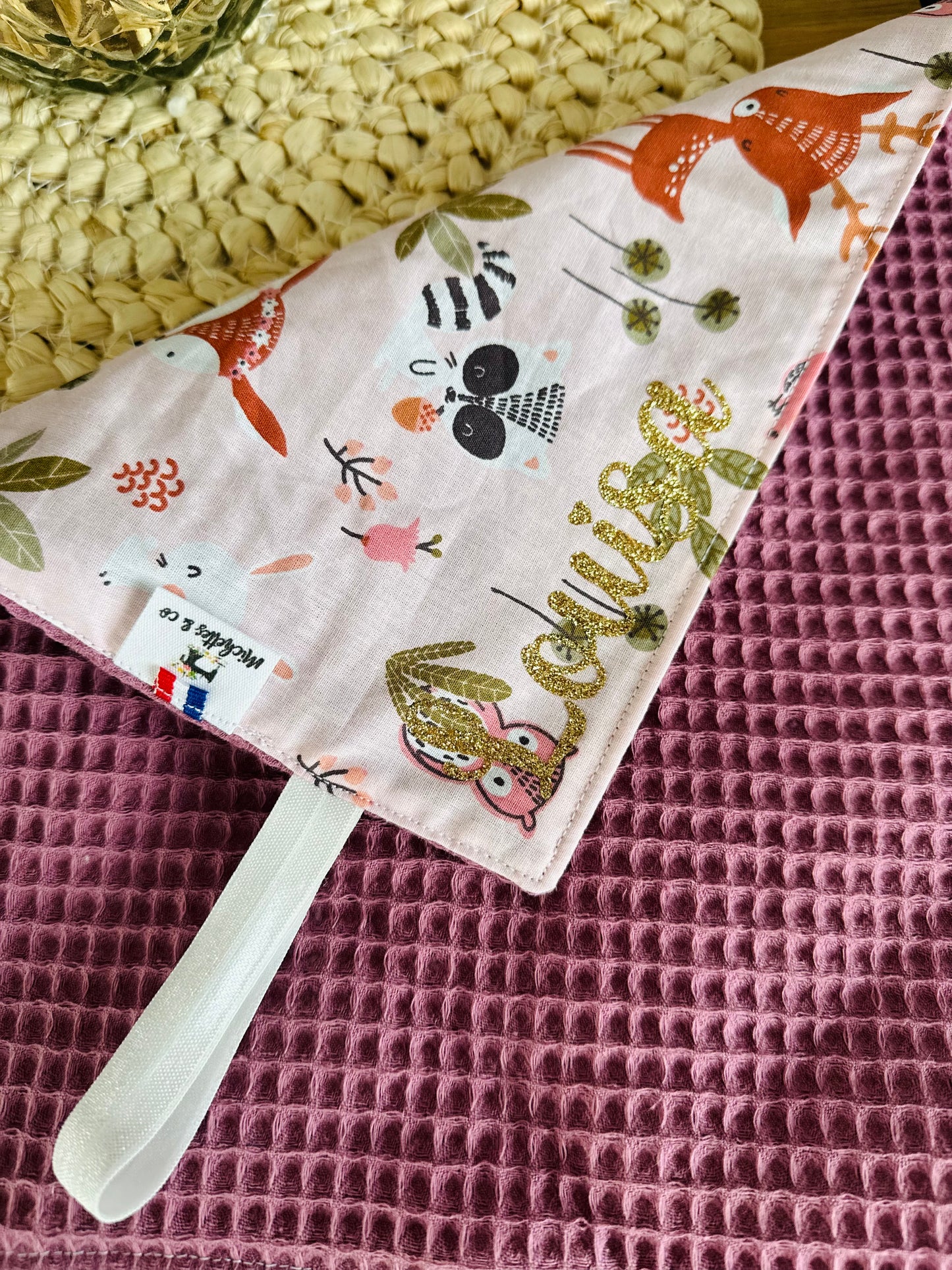Serviette de table personnalisé pour la maison / cantine / nounou