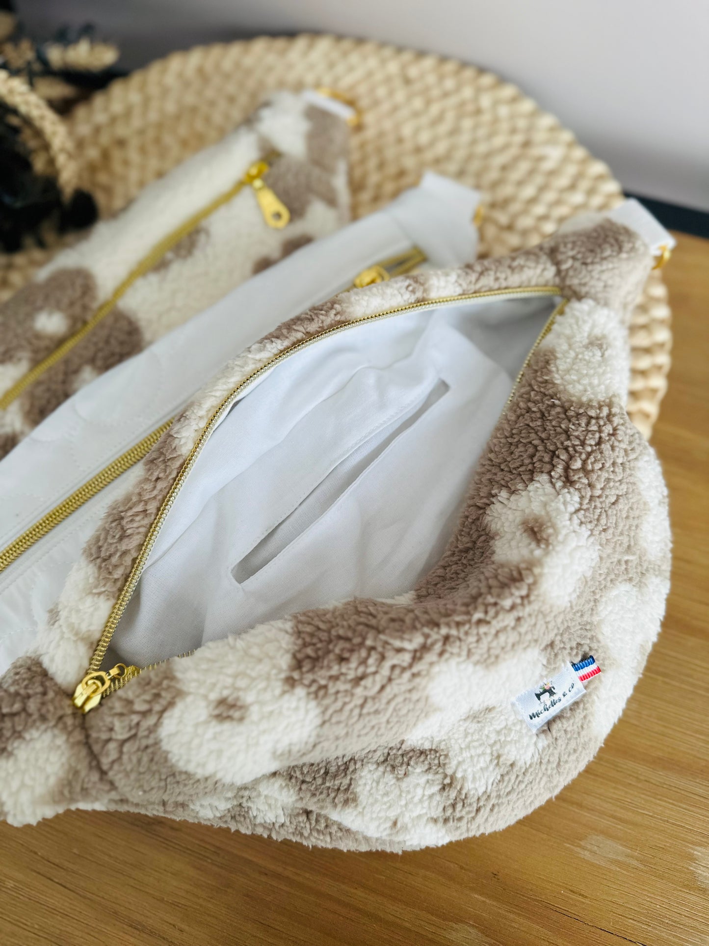 Les bananes en Sherpa / moumoute (sur commande)