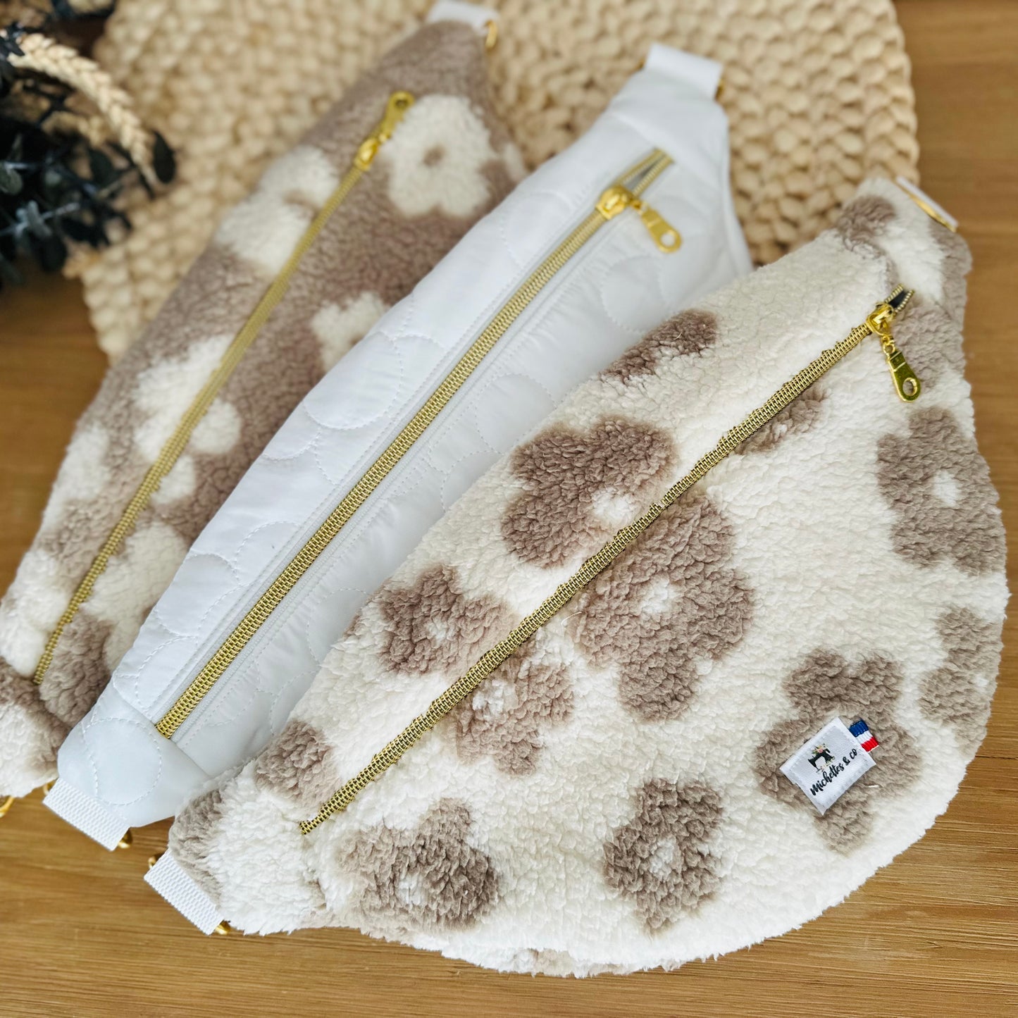 Les bananes en Sherpa / moumoute (sur commande)