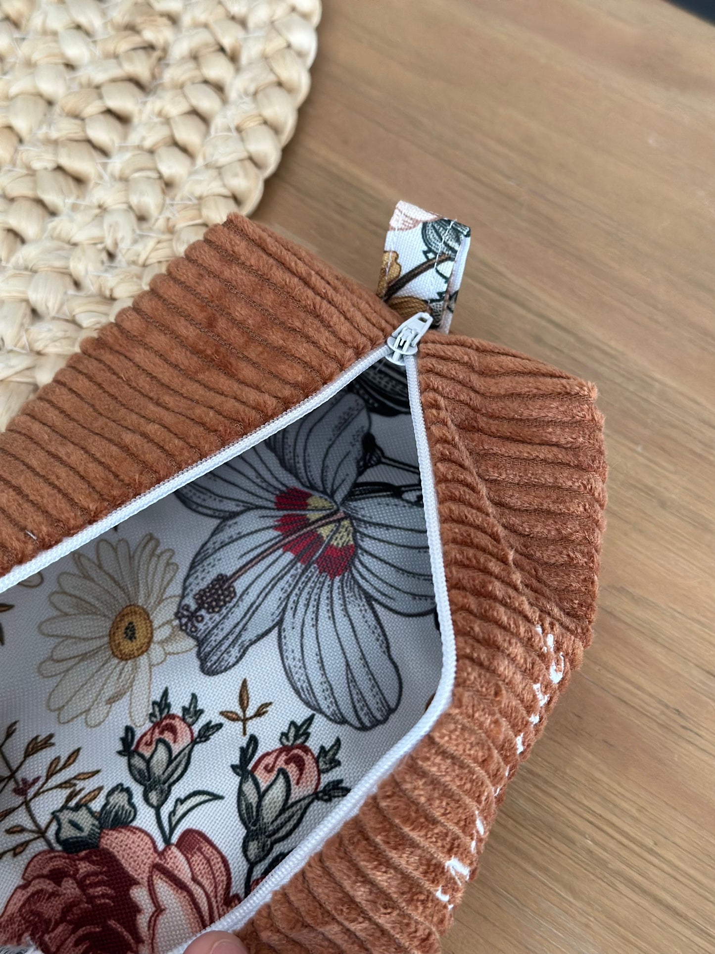 Trousse d’école brodée et personnalisée (sur commande)