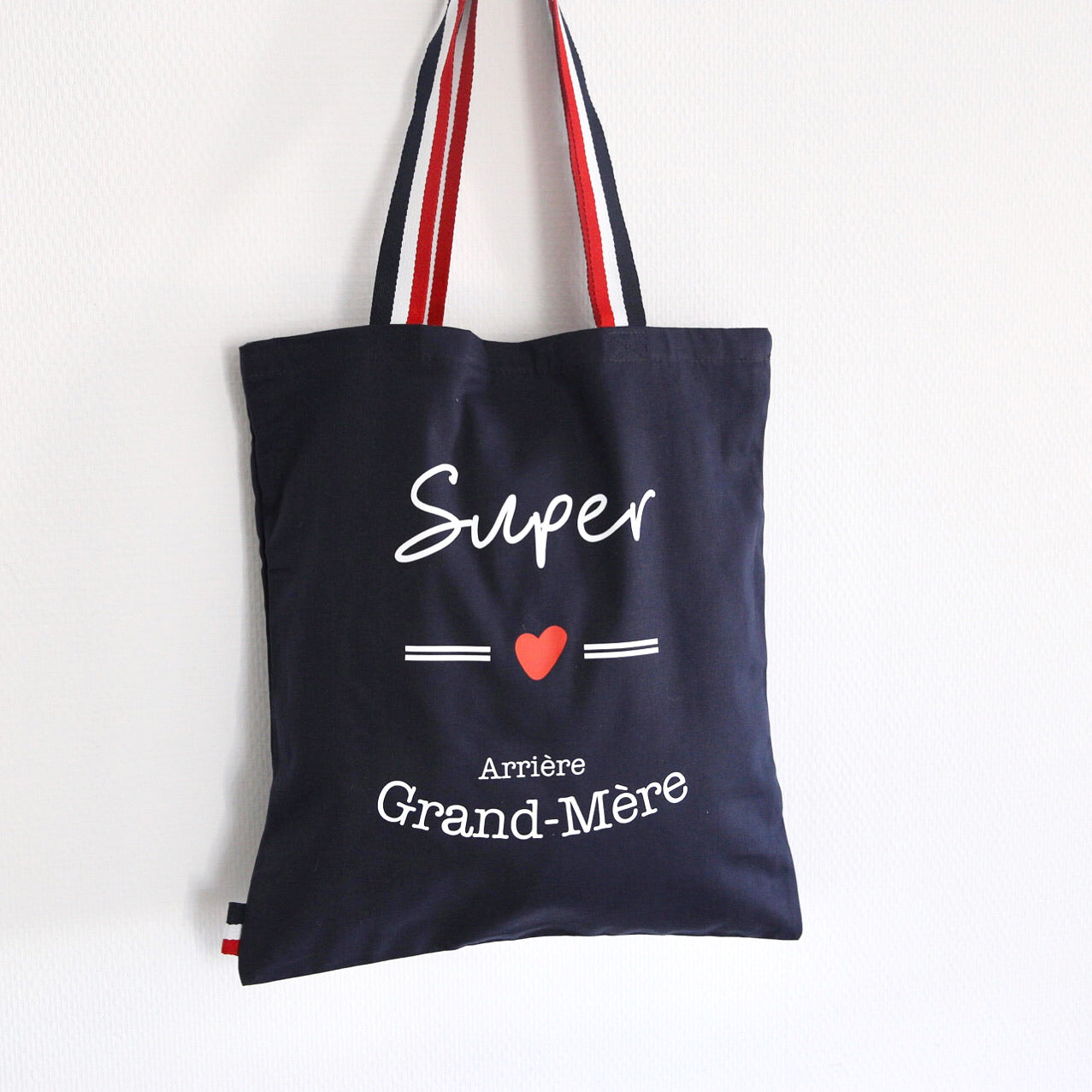 Tote bag à personnaliser Super papa / Super Maman ....