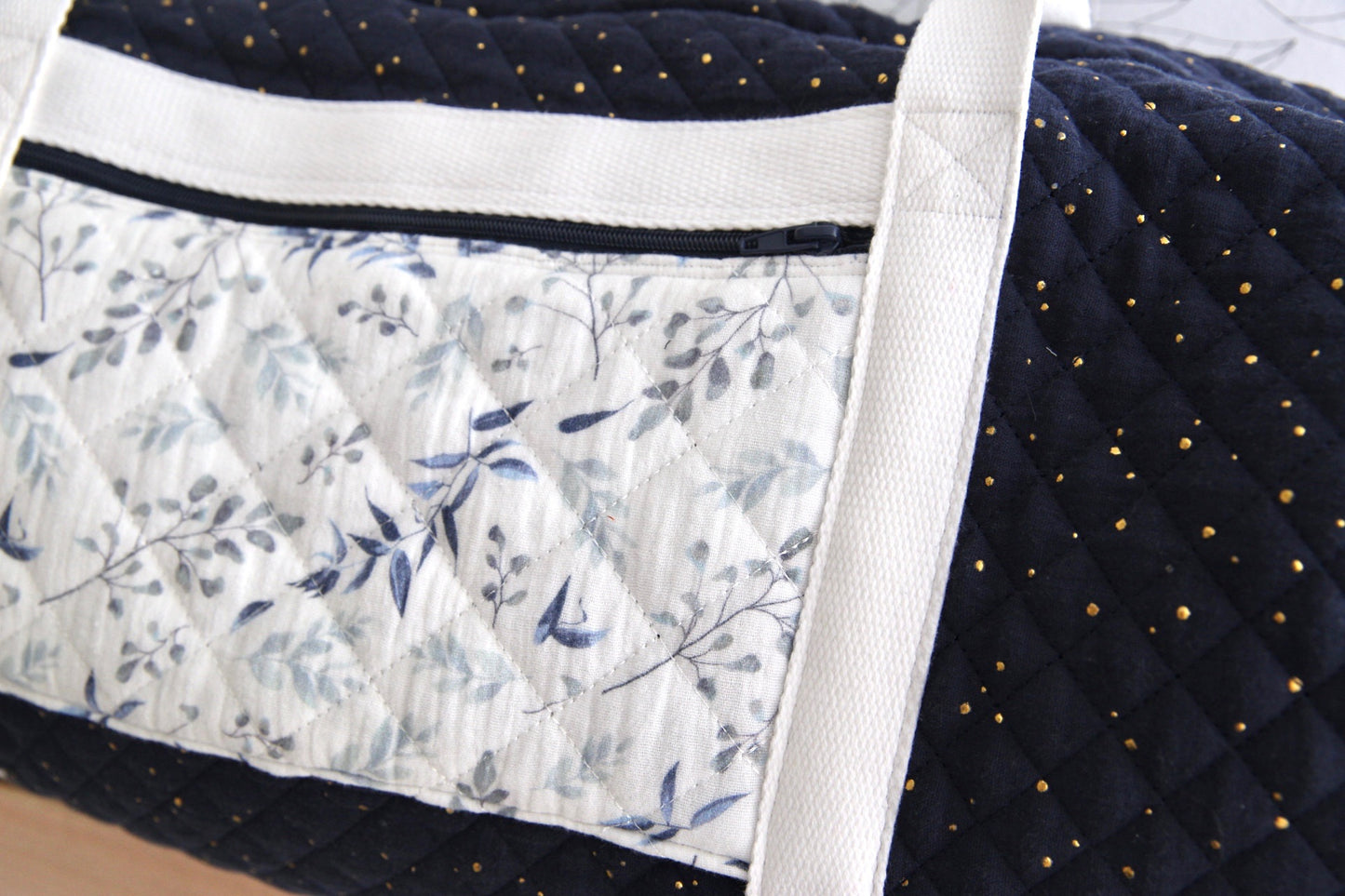 Sac polochon matelassé - (Sur commande UNIQUEMENT)
