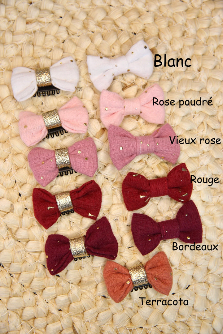 Lot de 3 Barrettes antiglisse ( je personnalise)