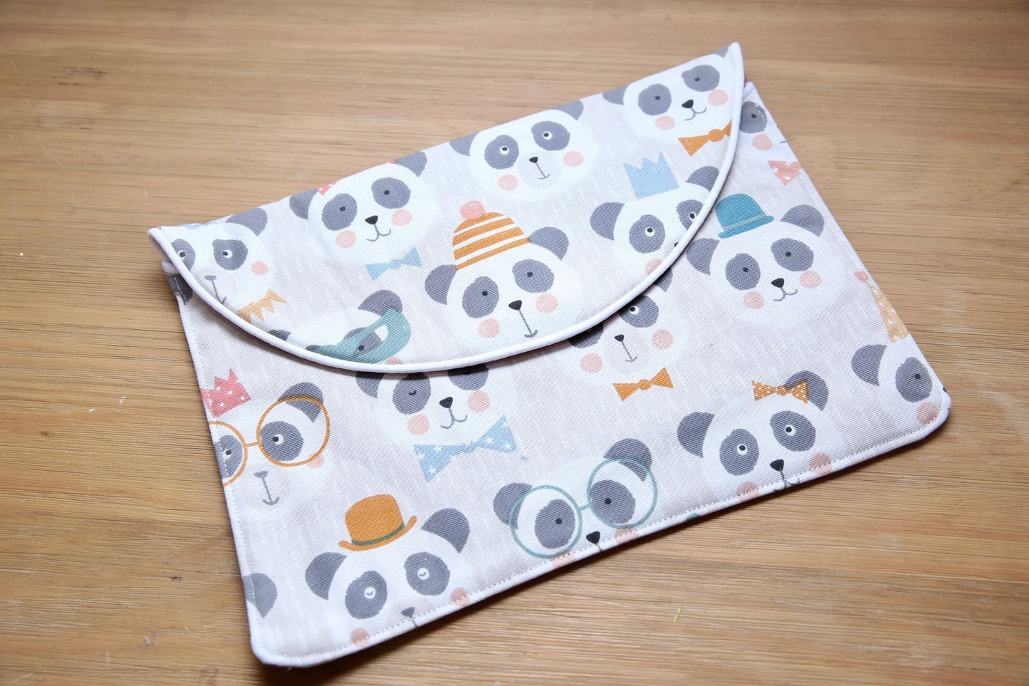 Pochette à ardoise - Ours (terracota)