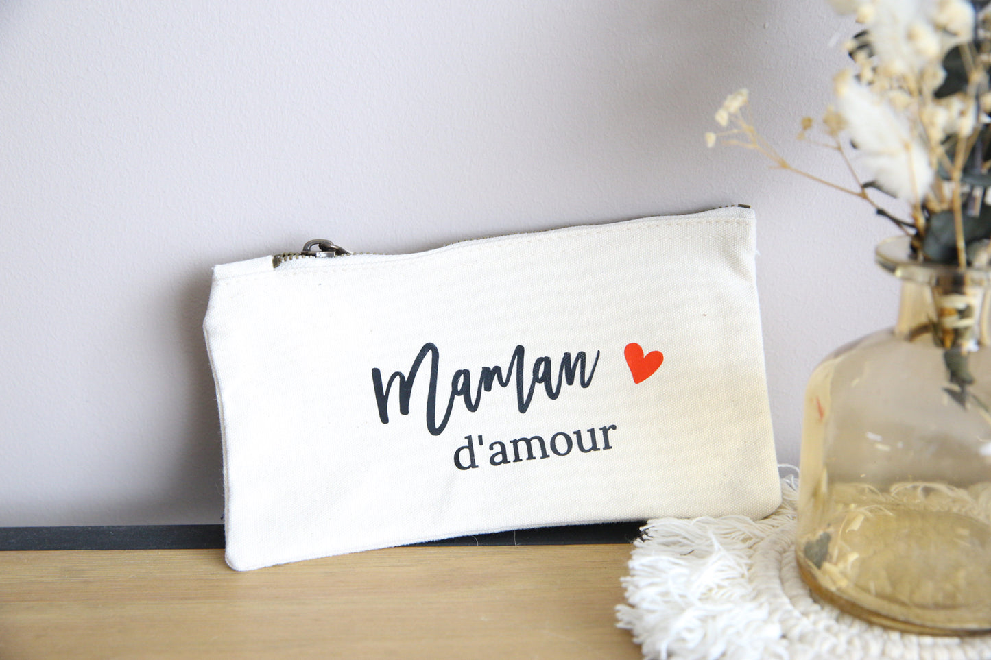 Mini pochette " Maman d'amour "