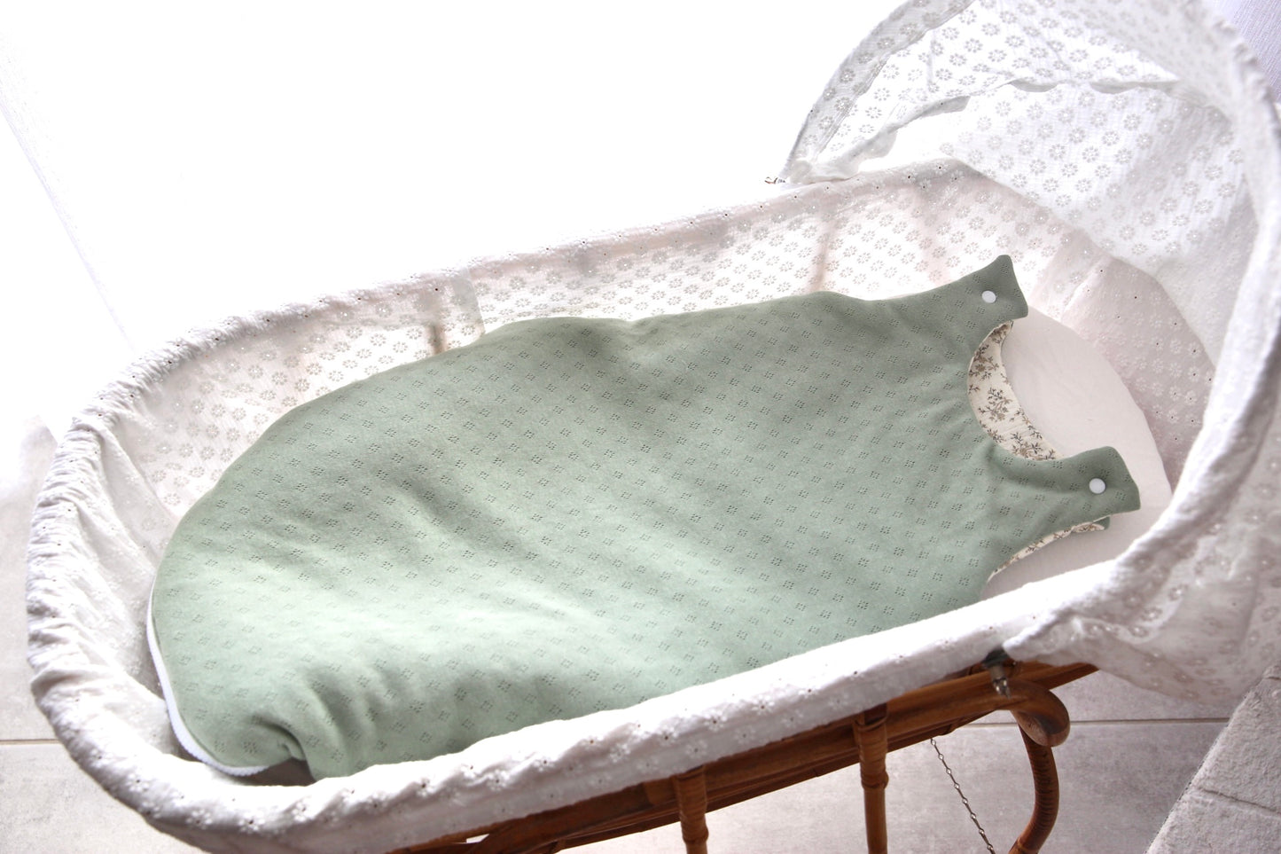 Gigoteuse bébé réversible personnalisable