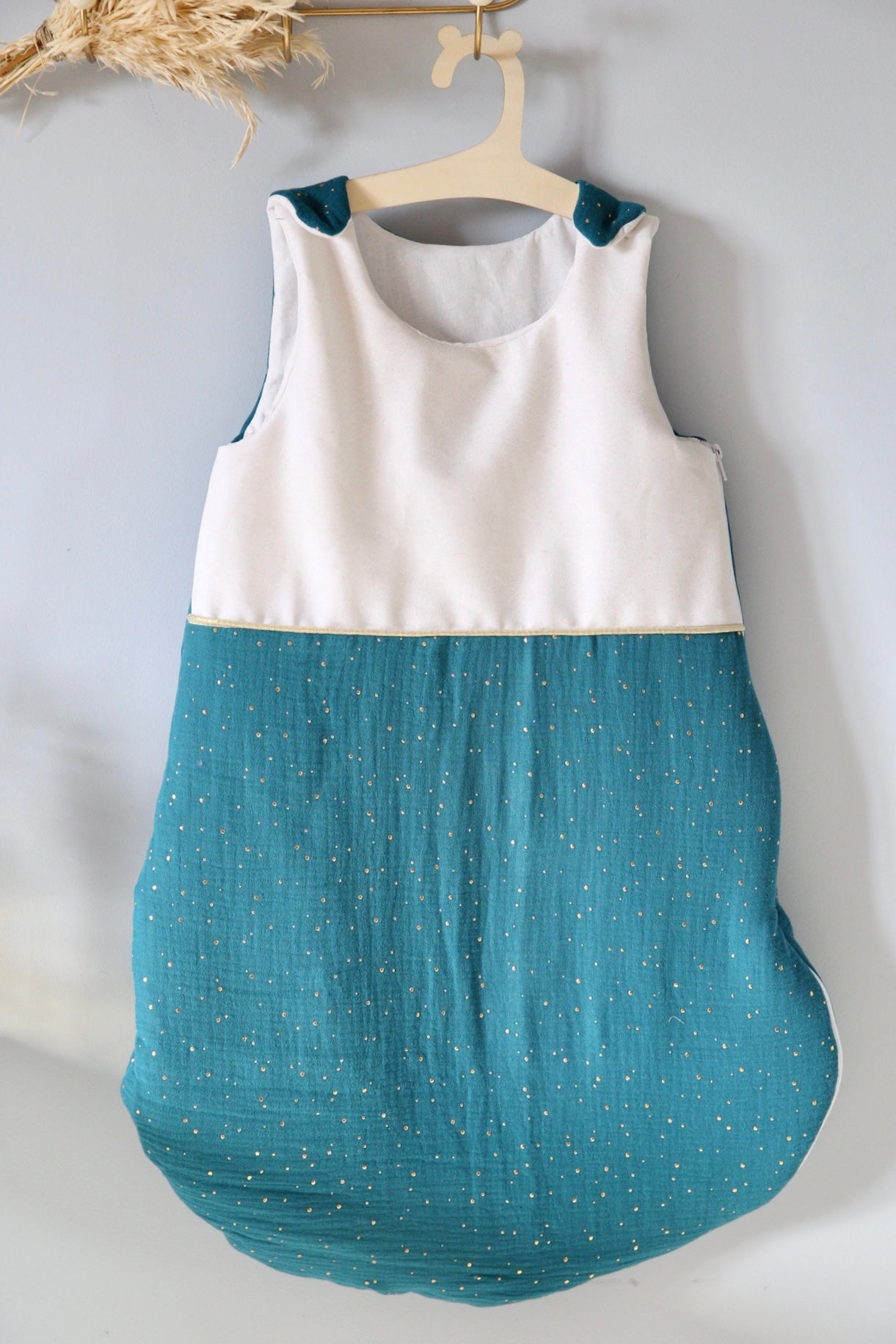 Gigoteuse bebe tissu gaze de coton personnalisée