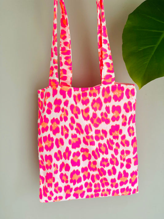 Tote bag Graou - Fluo rose